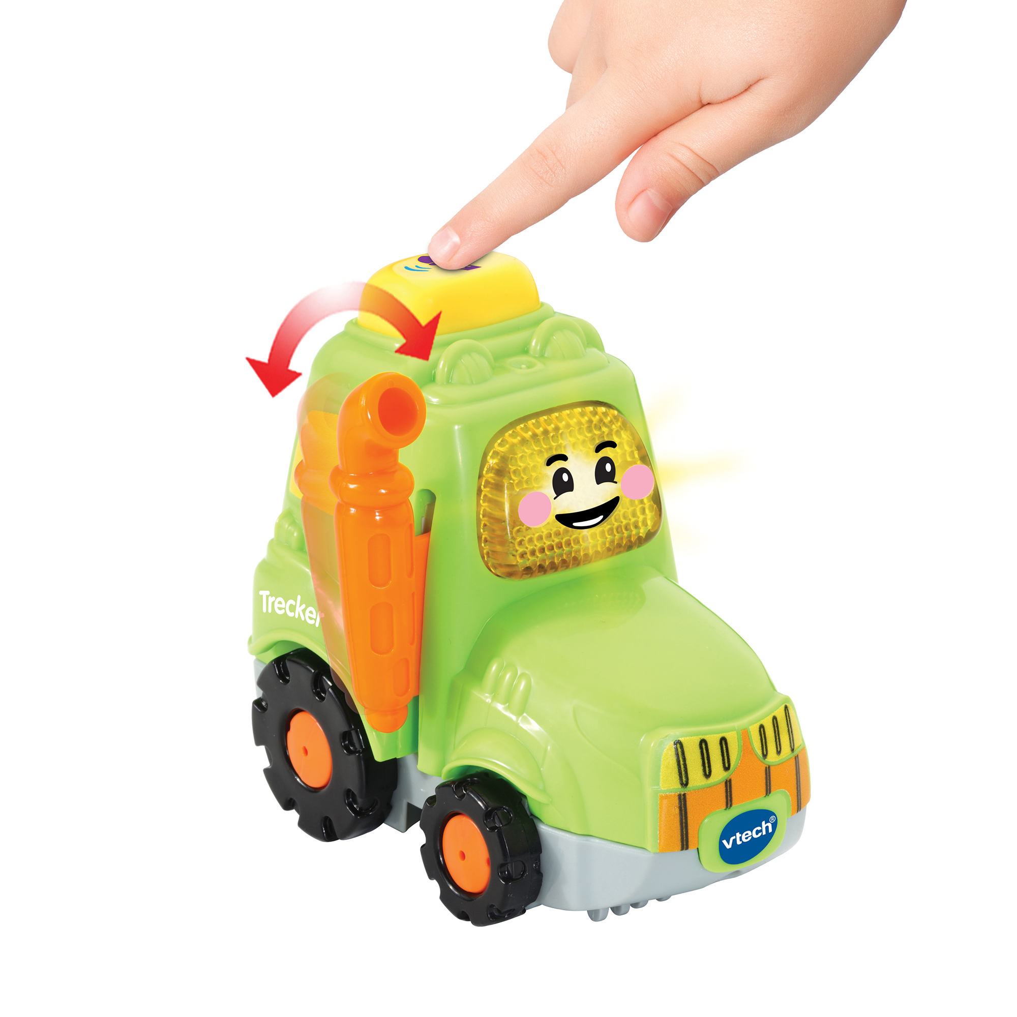 Spielzeugautos, vtech, Mehrfarbig – Besonderheit: zusätzliche Taste löst tolle Effekte aus