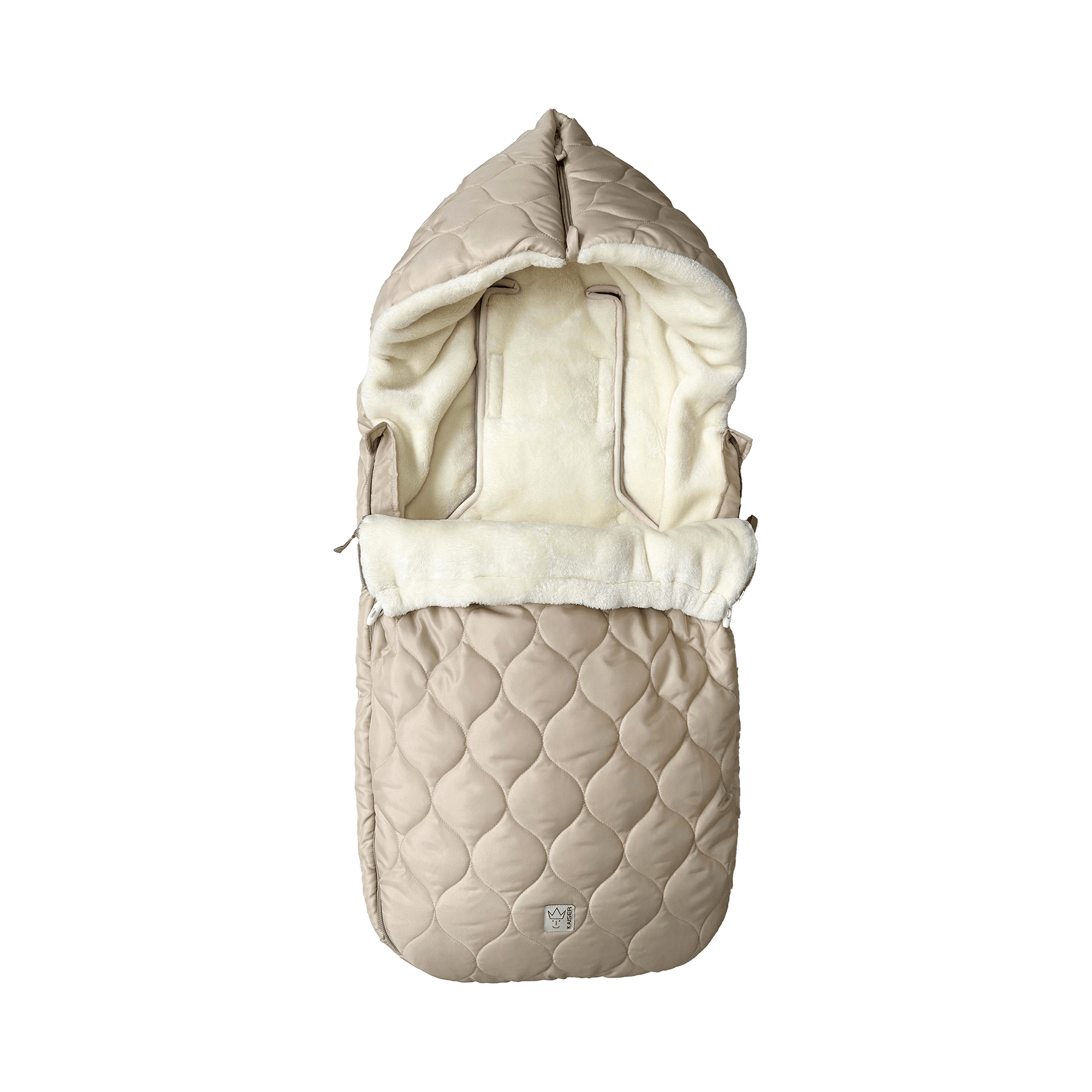 Fußsäcke & Decken, KAISER, Beige – Produktansicht