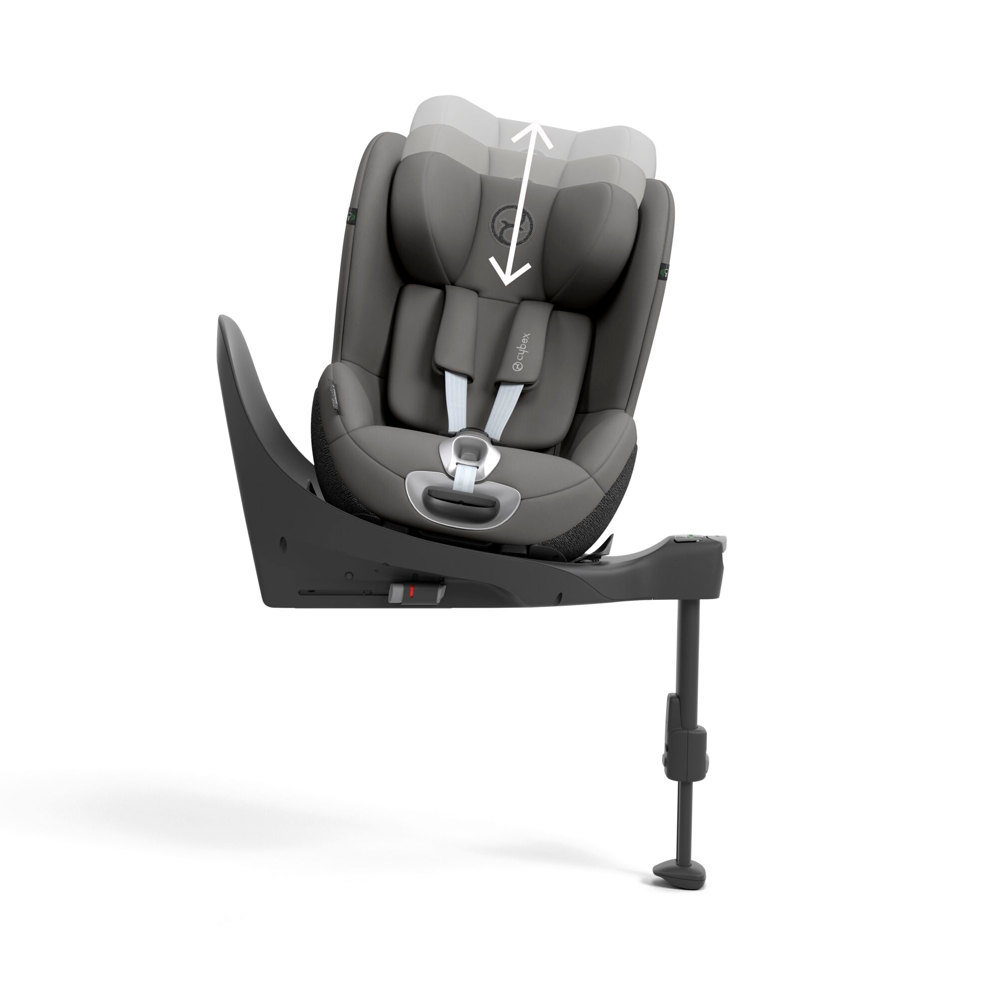 Reboarder 0-18 kg, Gruppe 0+/1, cybex PLATINUM, Grau – Produktansicht