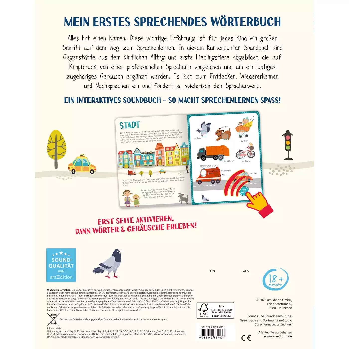 Kinderbücher, arsEdition, Mehrfarbig – Produktansicht