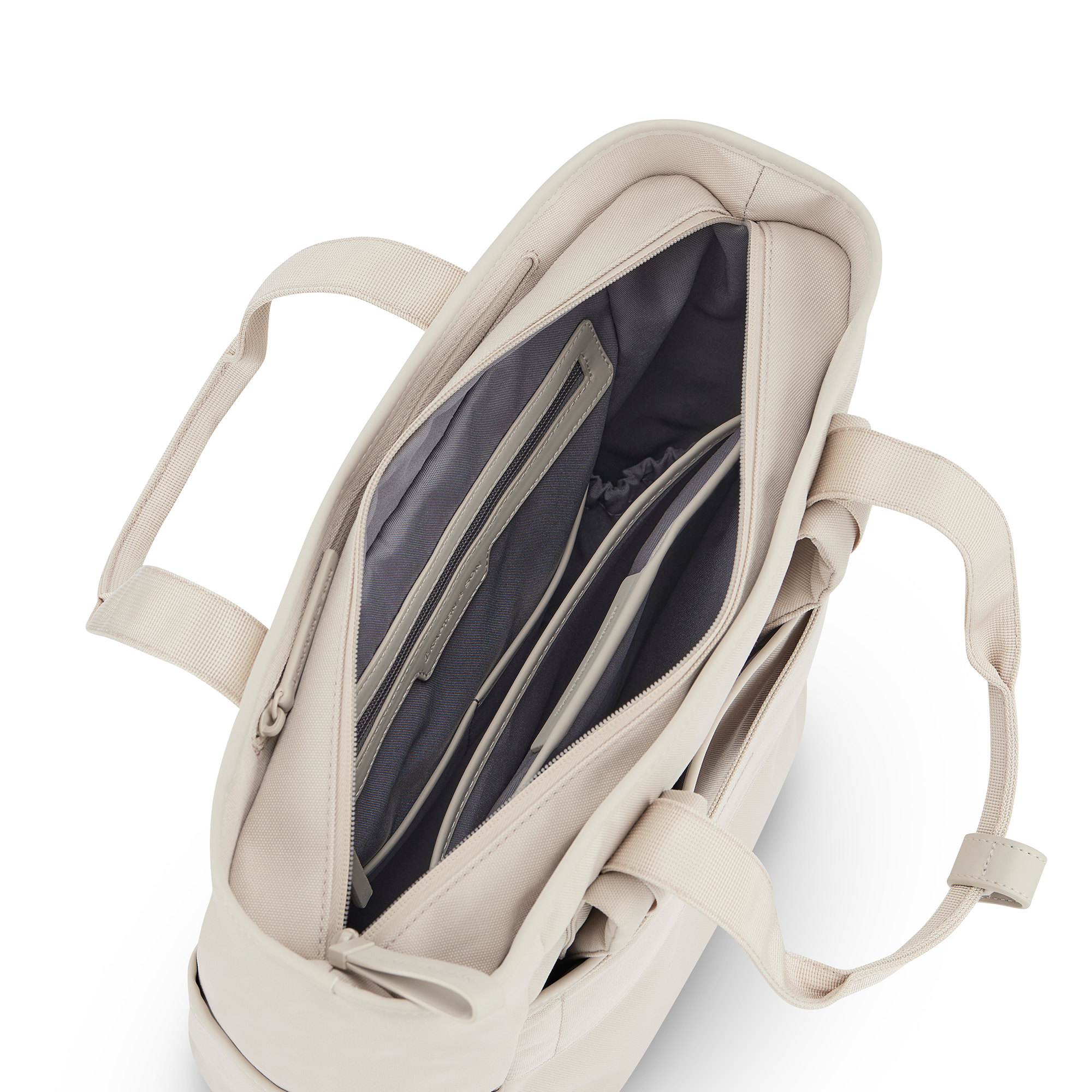 Wickelrucksäcke schwarz, KAPTEN & SON, Beige – Produktansicht