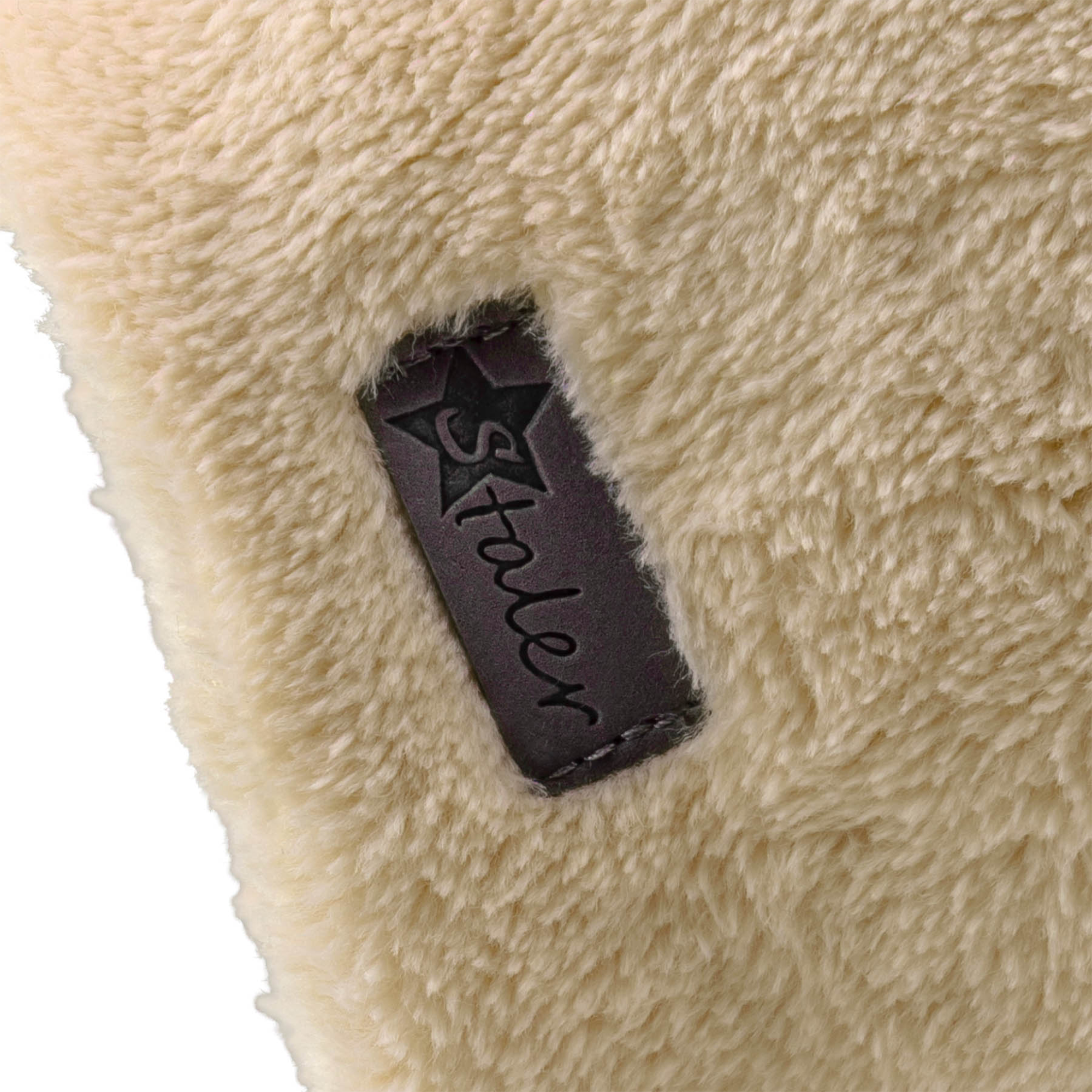 Wollfleece Mützen, Sterntaler, Beige – Besonderheit: Futter aus 95% Baumwolle