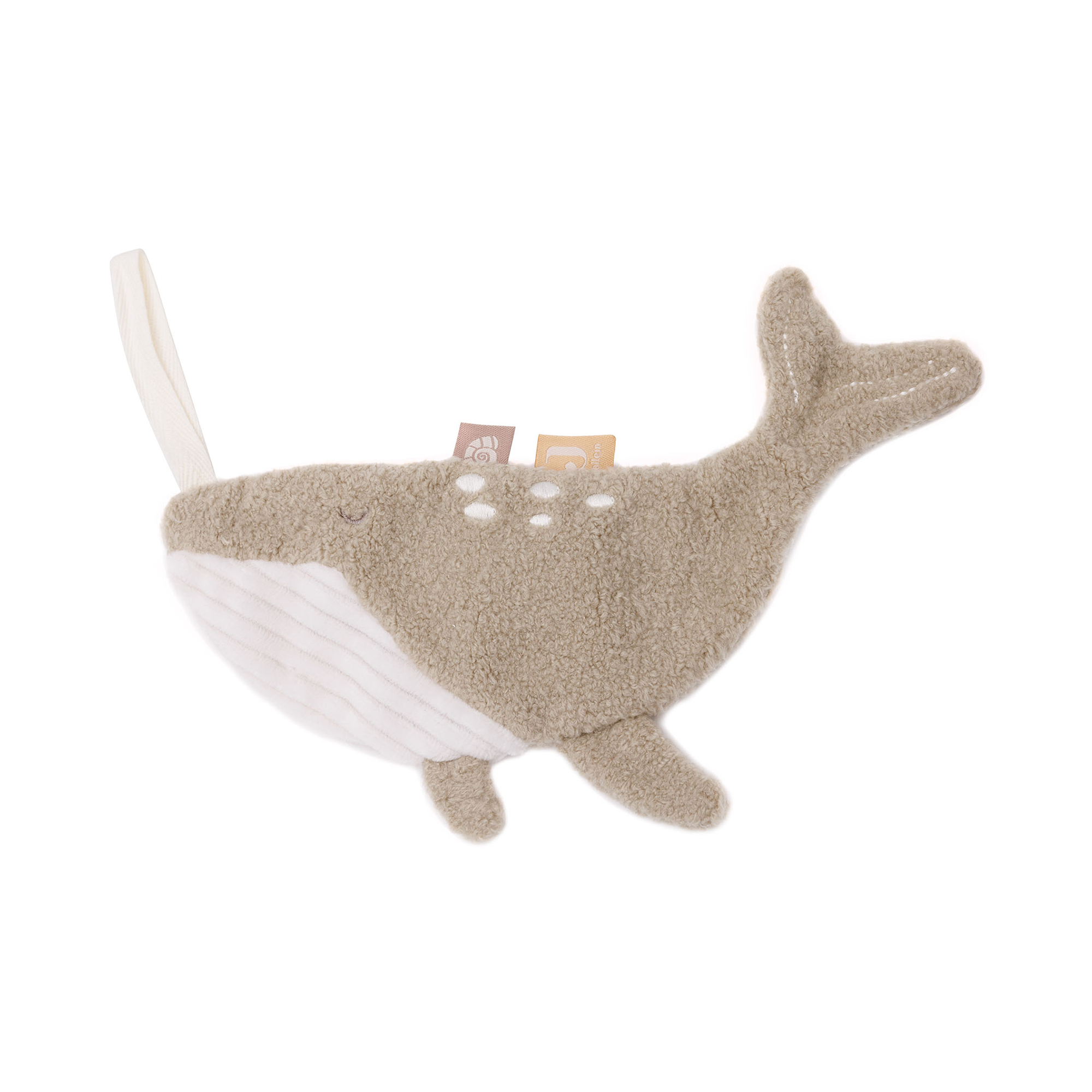 Schmusetücher, jollein, Grün – Besonderheit: aus weichem Polyester mit Bouclé-Stoff