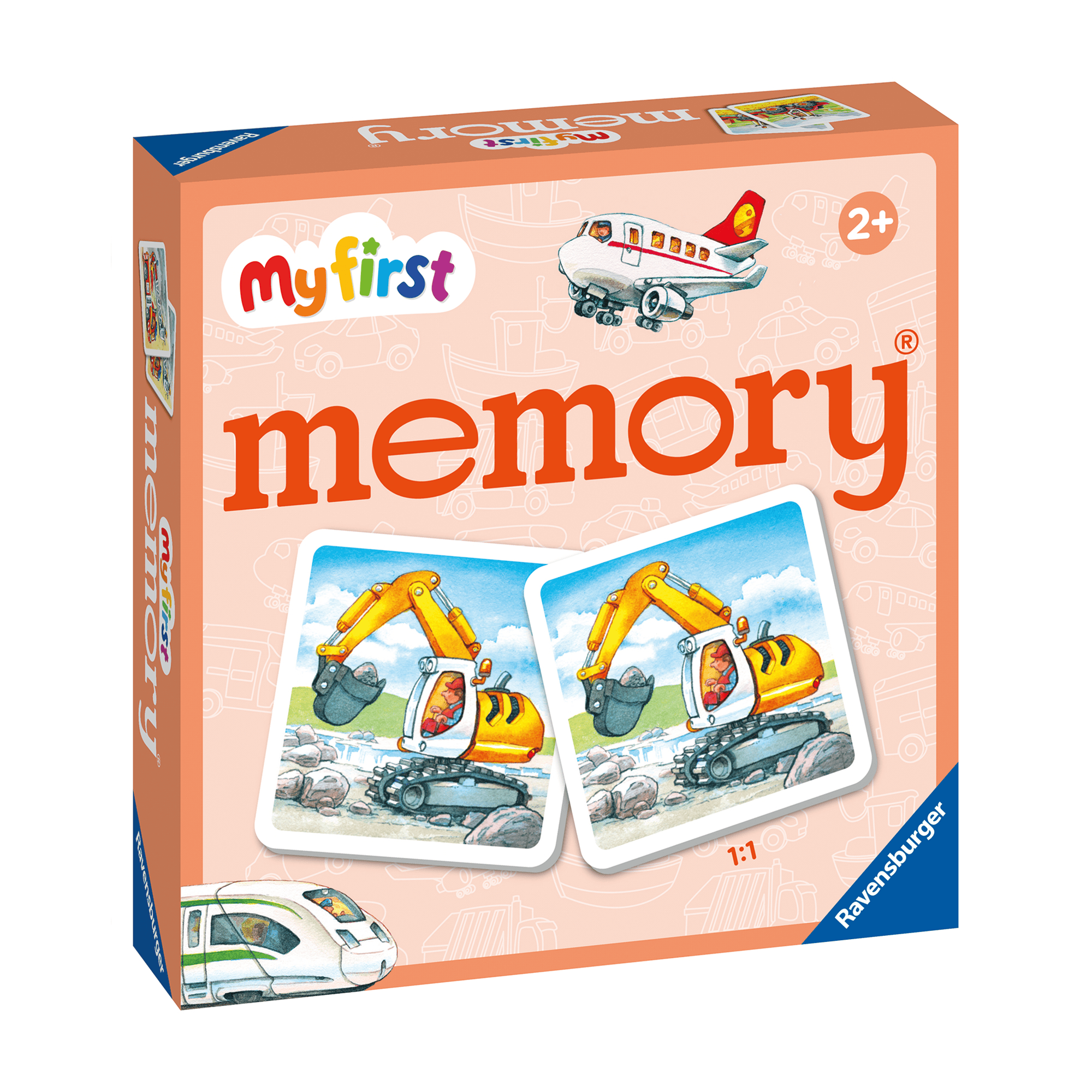 Kinderspiele, Ravensburger, Orange – Produktansicht