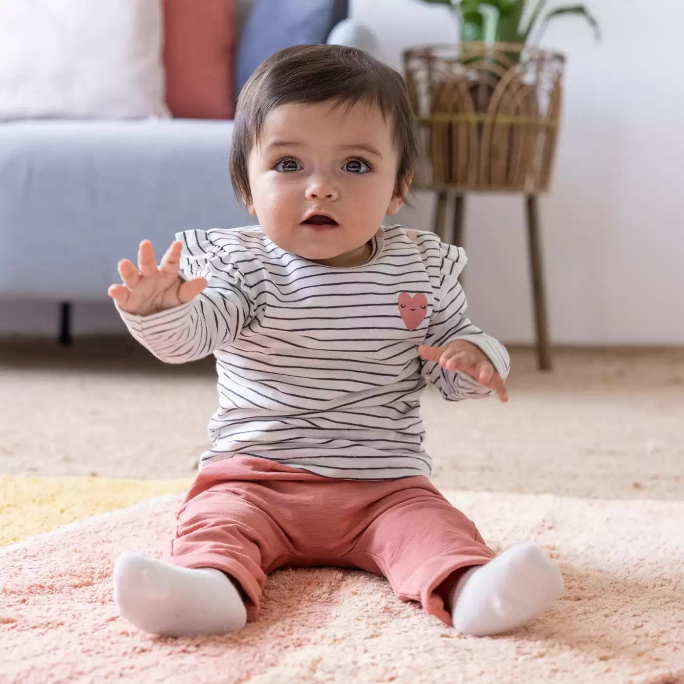 Langarmshirts, FEETJE, Beige – Produktansicht