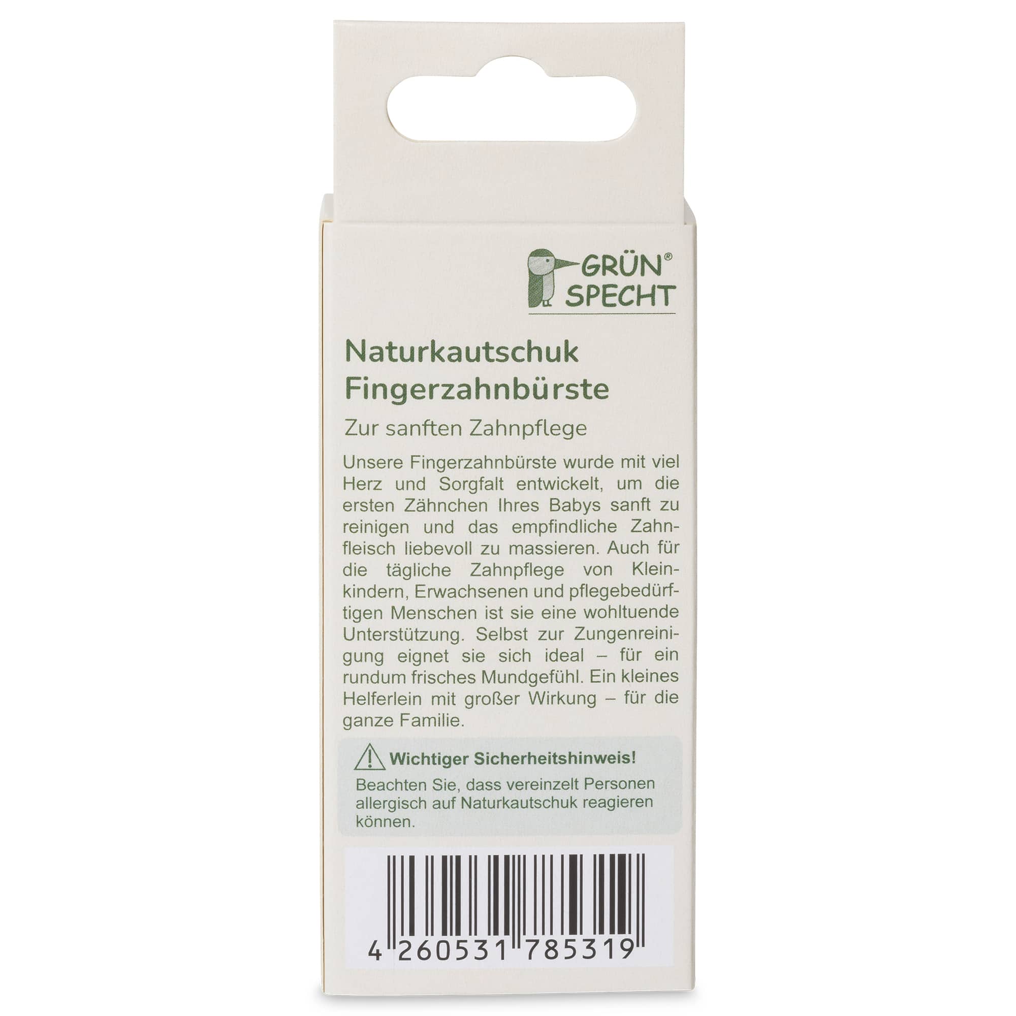 Zahnbürsten, GRÜNSPECHT, Grün – Produktansicht