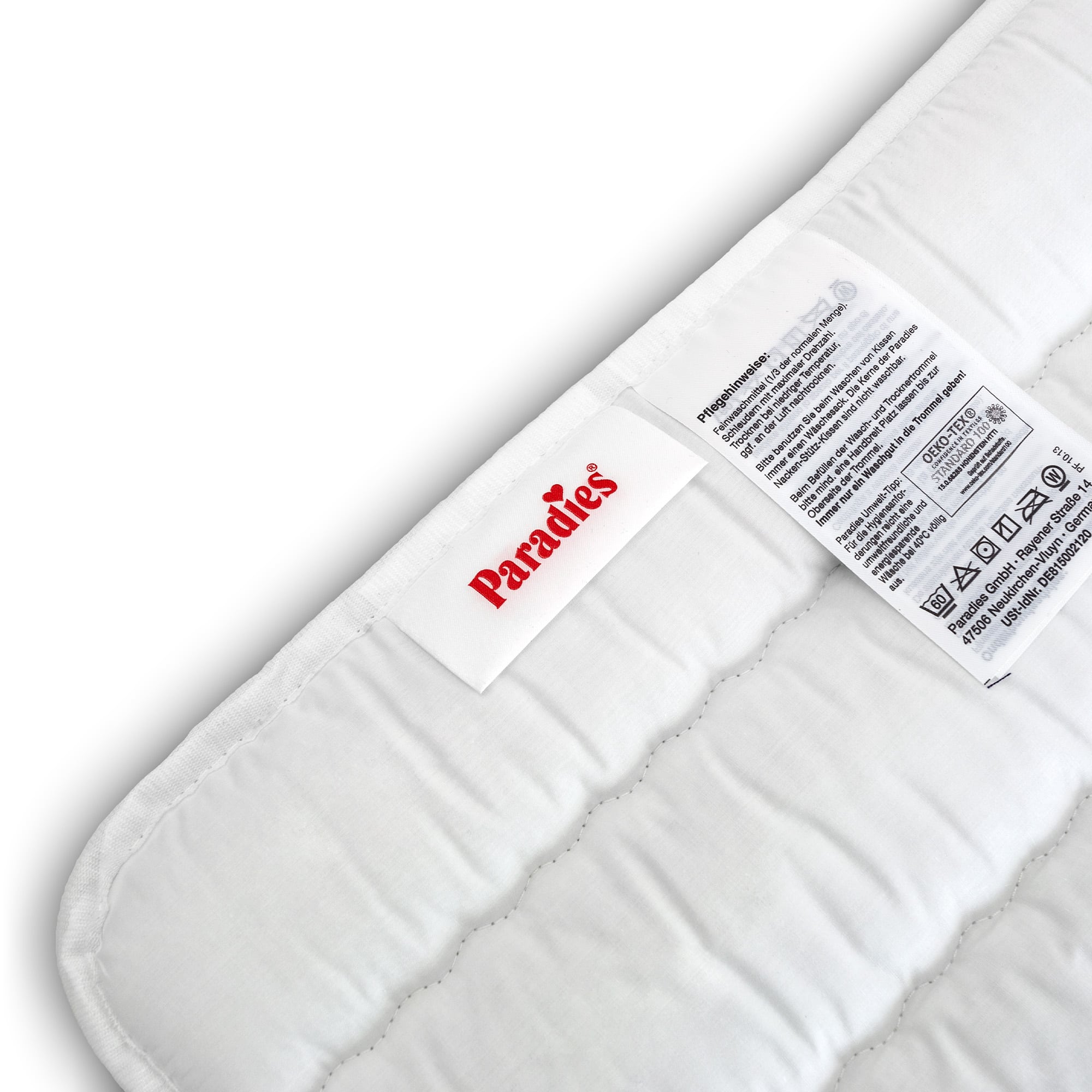 Komfortkissen, Paradies, Weiß – Produktansicht