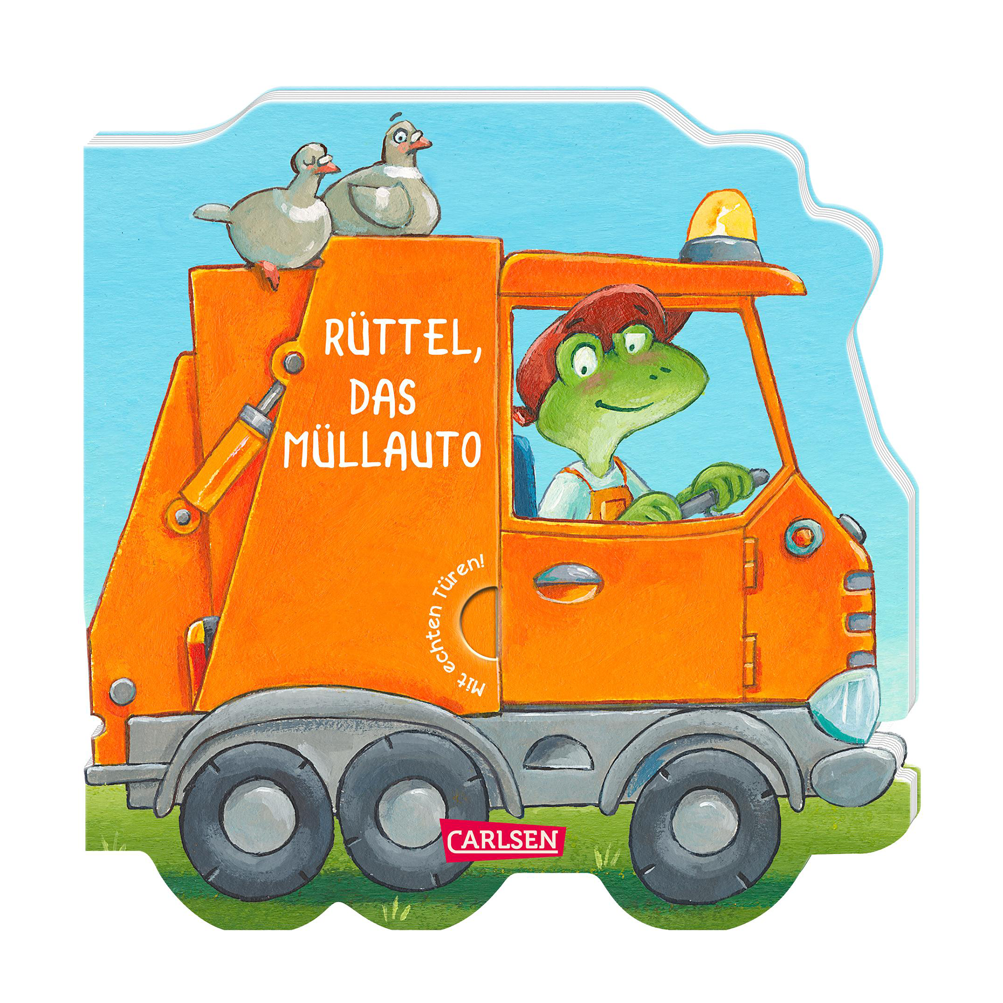 Mein kleiner Fahrzeugspaß: Rüttel, das Müllauto CARLSEN 2000583478201 1
