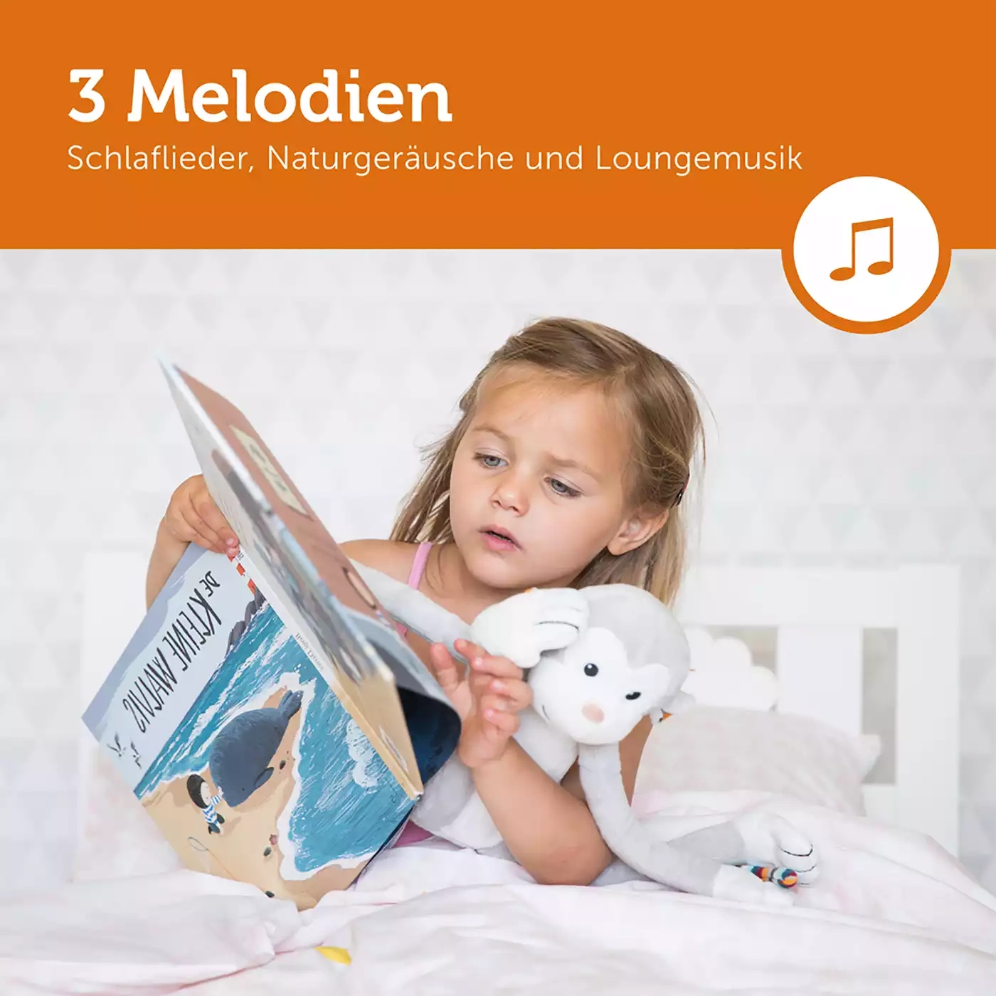 Nachtlichter, ZAZU, Grau – Produktansicht