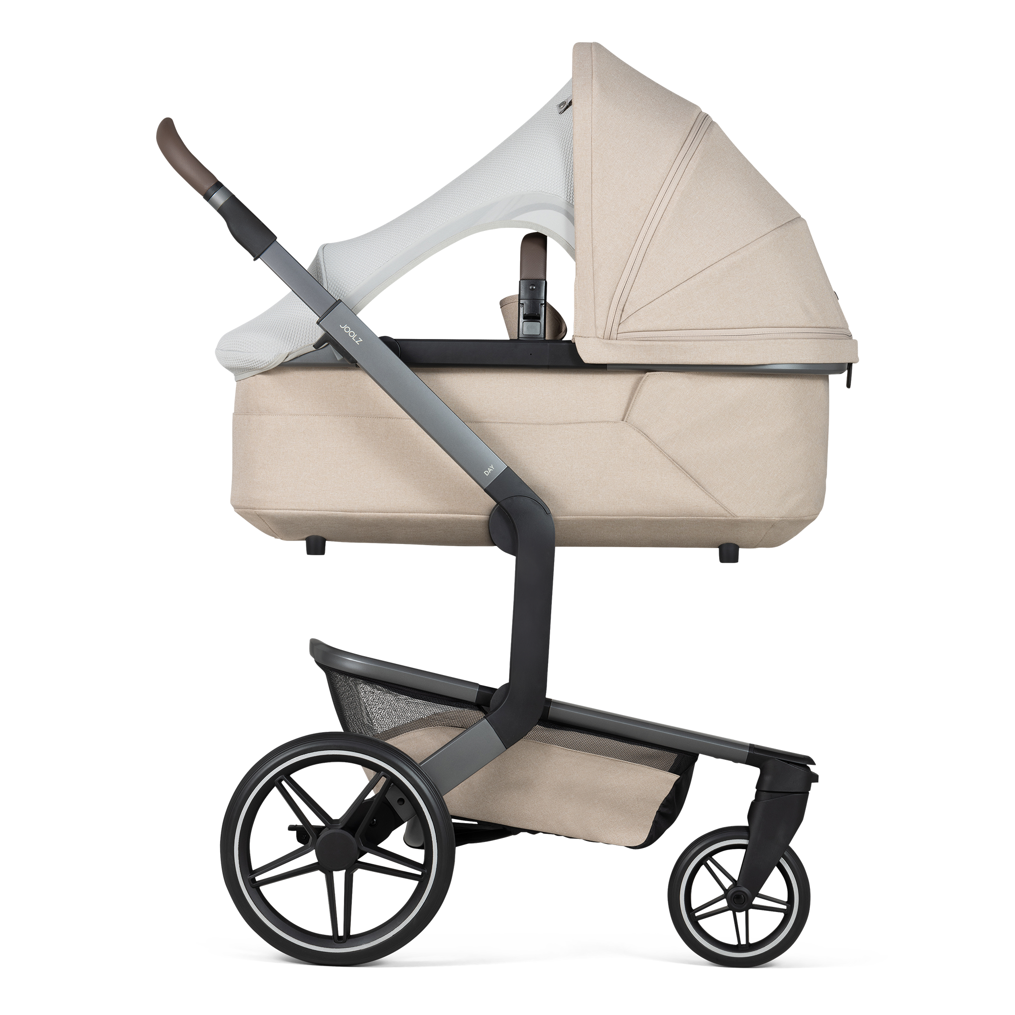 Sonnen- & Insektenschutz Kinderwagen, JOOLZ, Weiß – Produktansicht