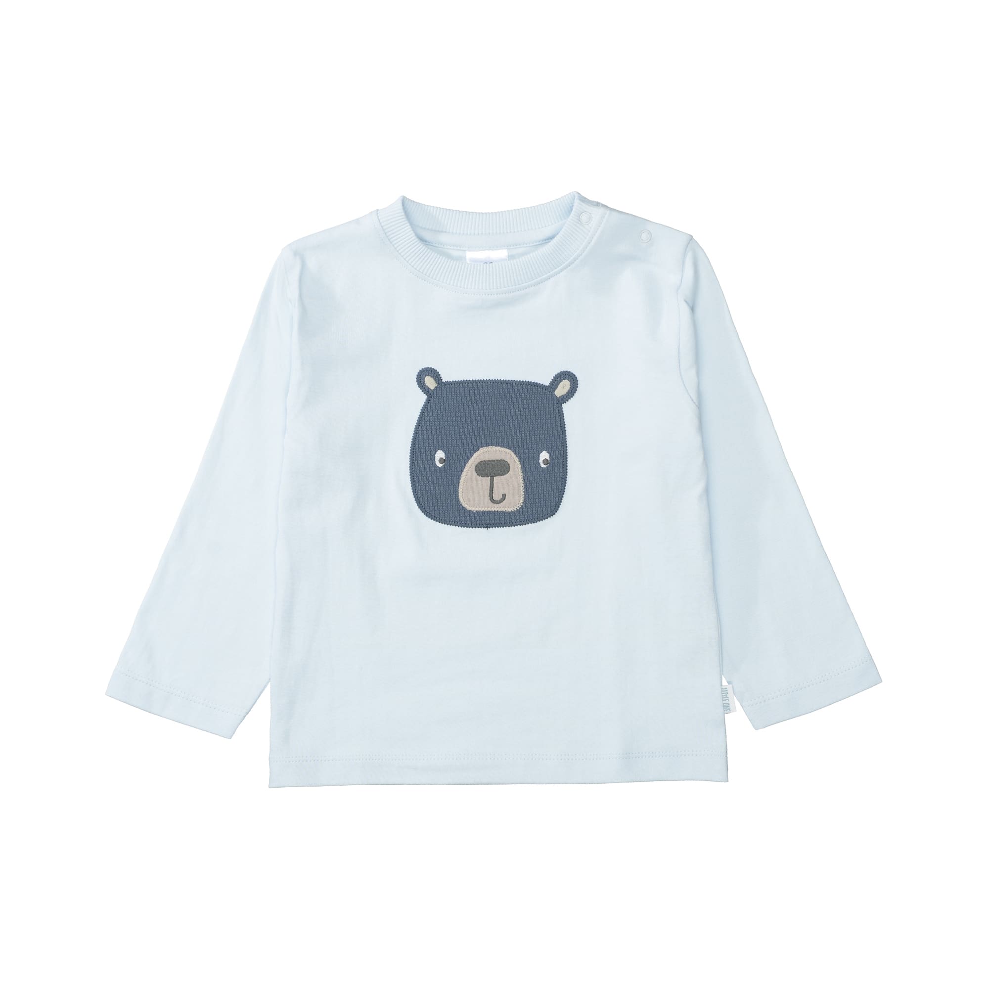 Langarmshirts, LITTLE ONE, Blau – Besonderheit: aus 100% Baumwolle