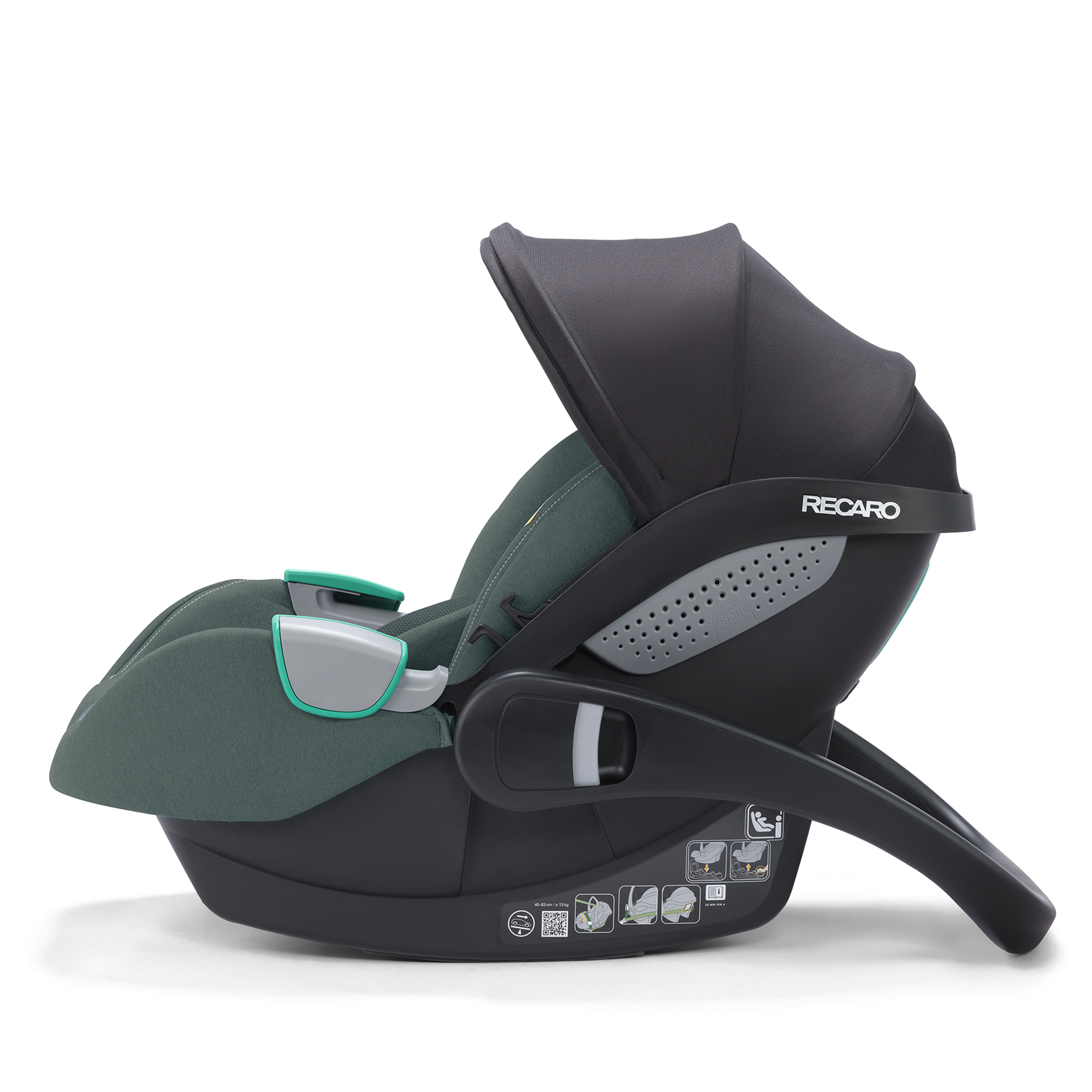 Babyschalen 0-13 kg, Gruppe 0+, RECARO – Produktansicht