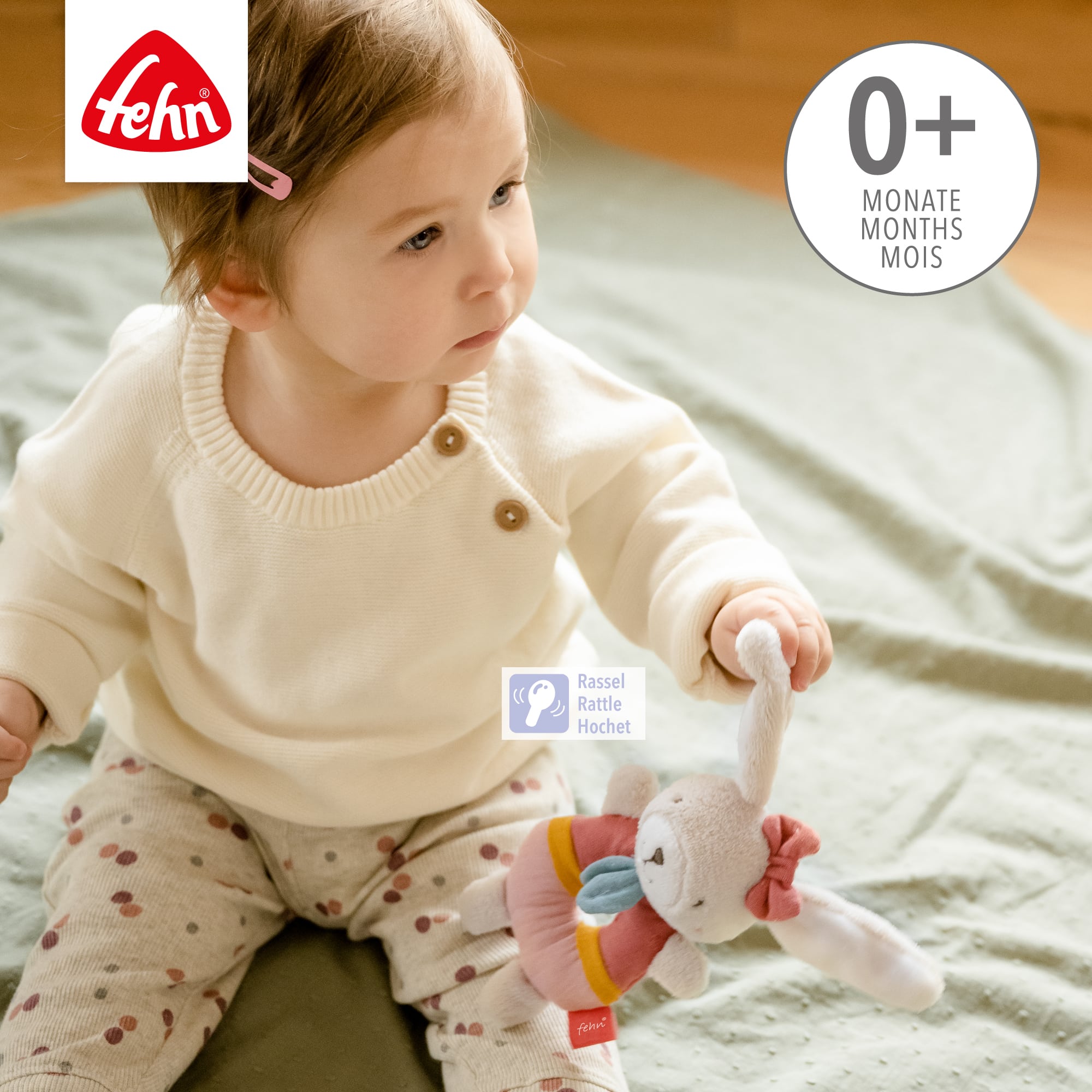 Rasseln & Greiflinge, fehn, Pink – Produktansicht