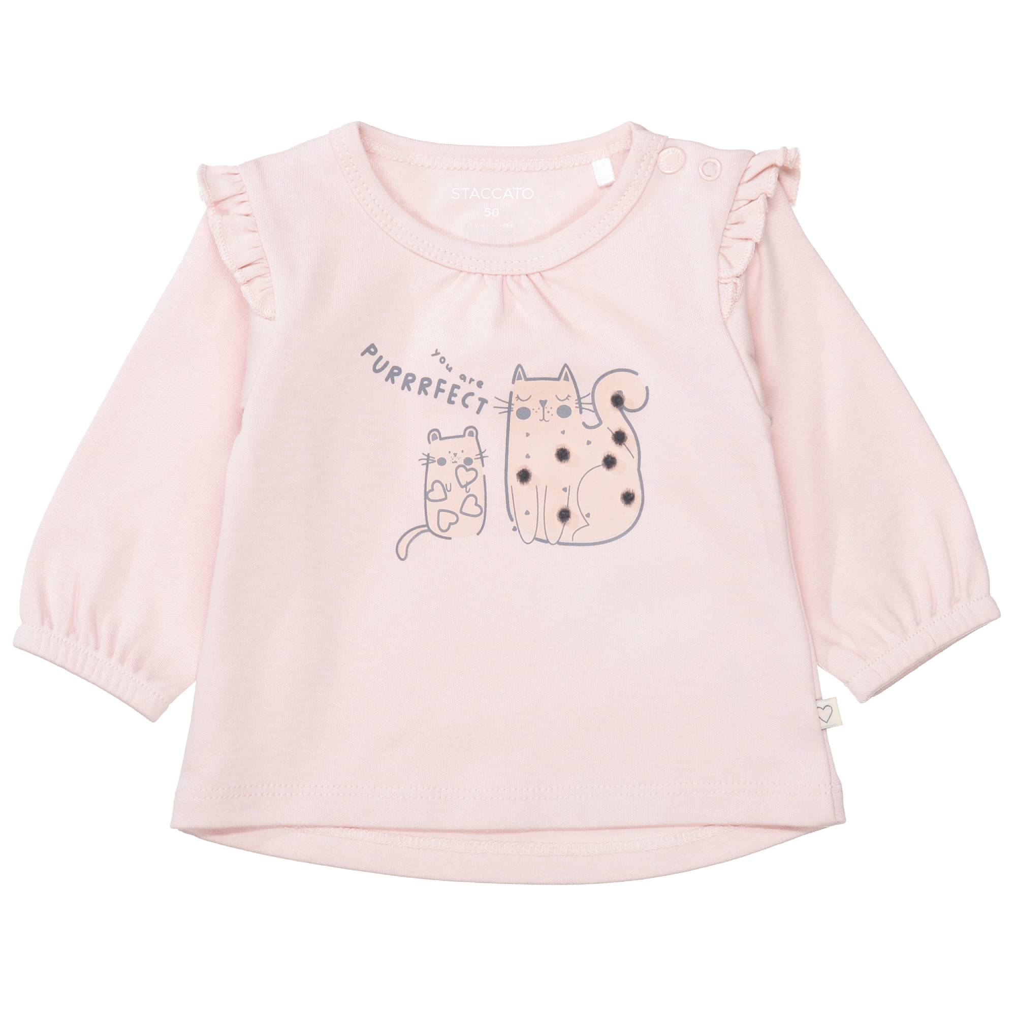 Langarmshirts, STACCATO, Pink – Produktansicht