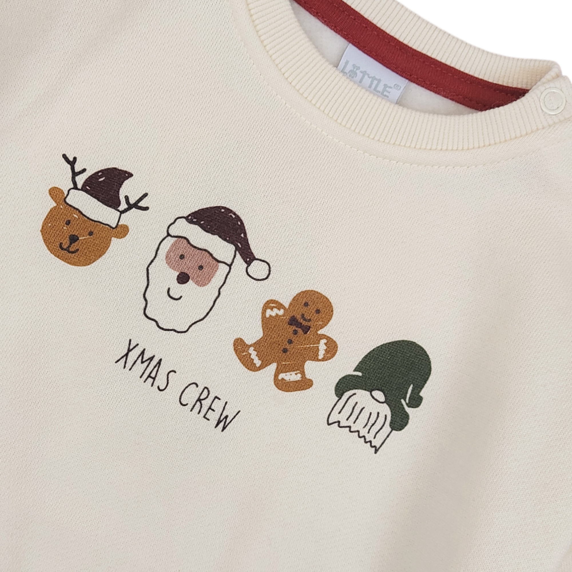 Pullover & Sweatshirts, LITTLE, Weiß – Besonderheit: weicher Baumwoll-Mix