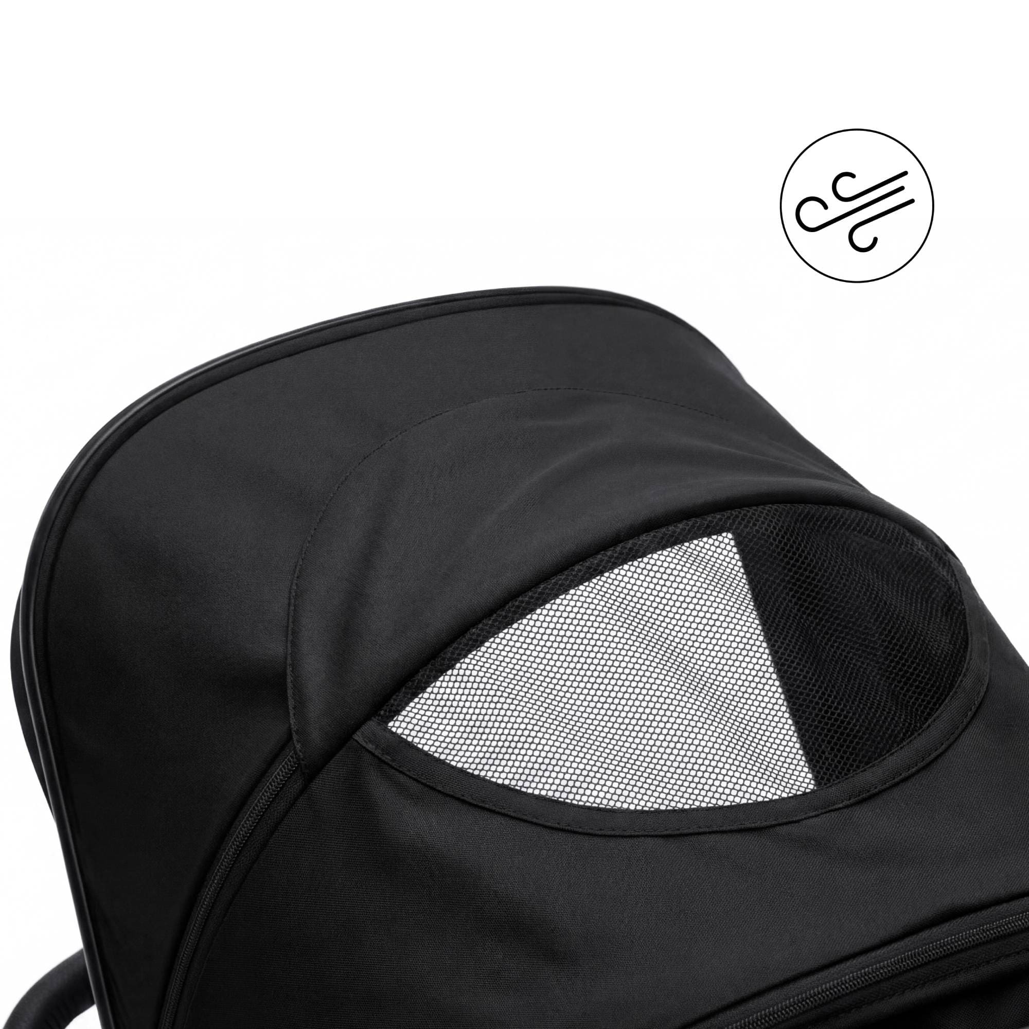 Kombi-Kinderwagen, LITTLE ONE, Schwarz – Produktansicht