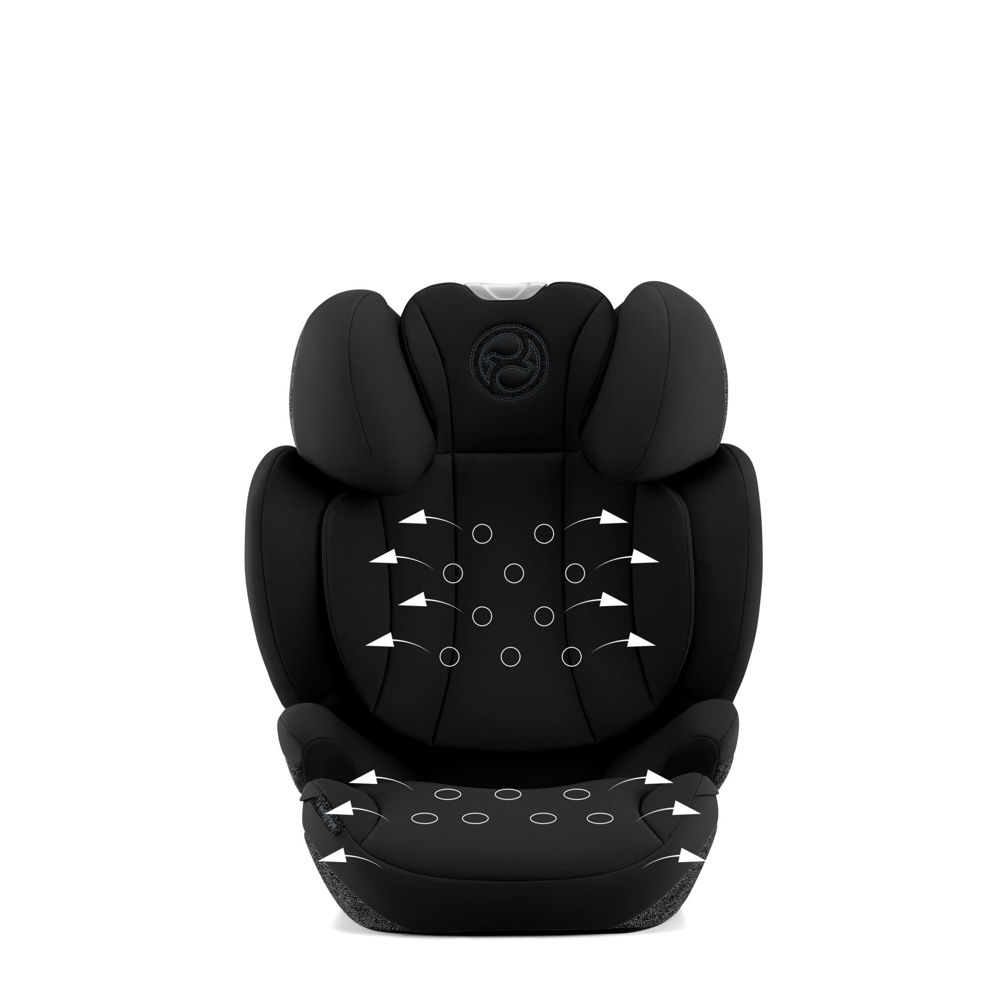 Kindersitze 15-36 kg, Gruppe 2/3, cybex PLATINUM, Schwarz – Produktansicht