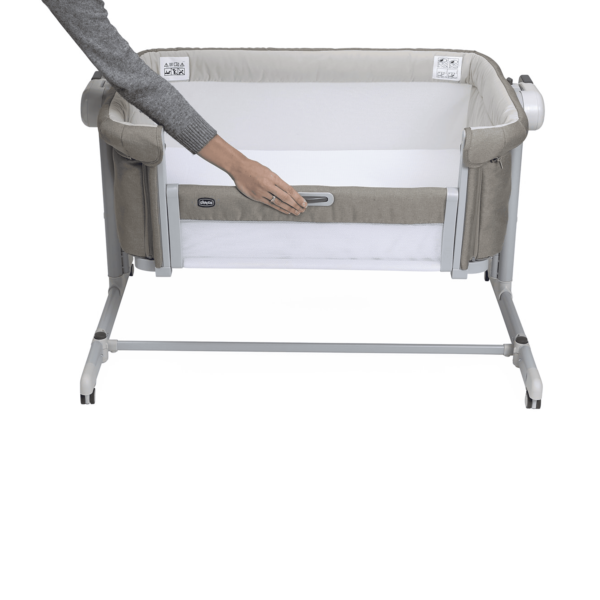 Beistellbetten, chicco, Grau – Produktansicht
