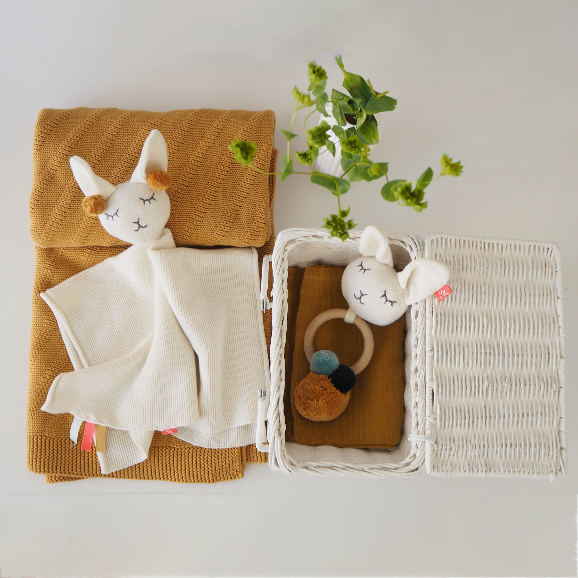 Beißringe, kikadu, Weiß – Produktansicht