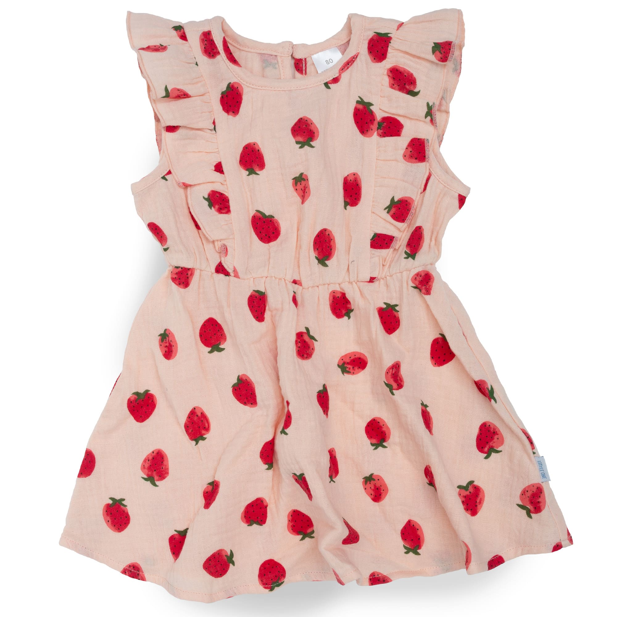 Kleider, LITTLE ONE, Pink – Besonderheit: aus 100% Baumwolle