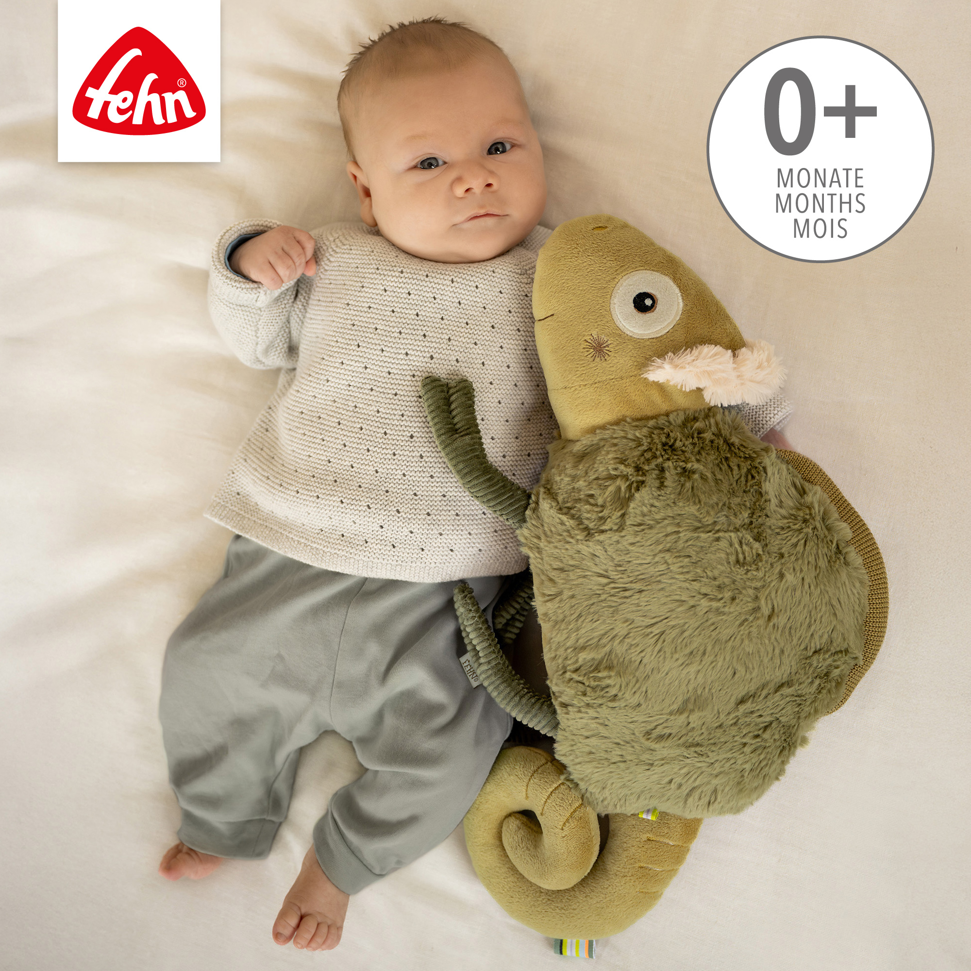Kuscheltiere, fehn, Grün – Produktansicht