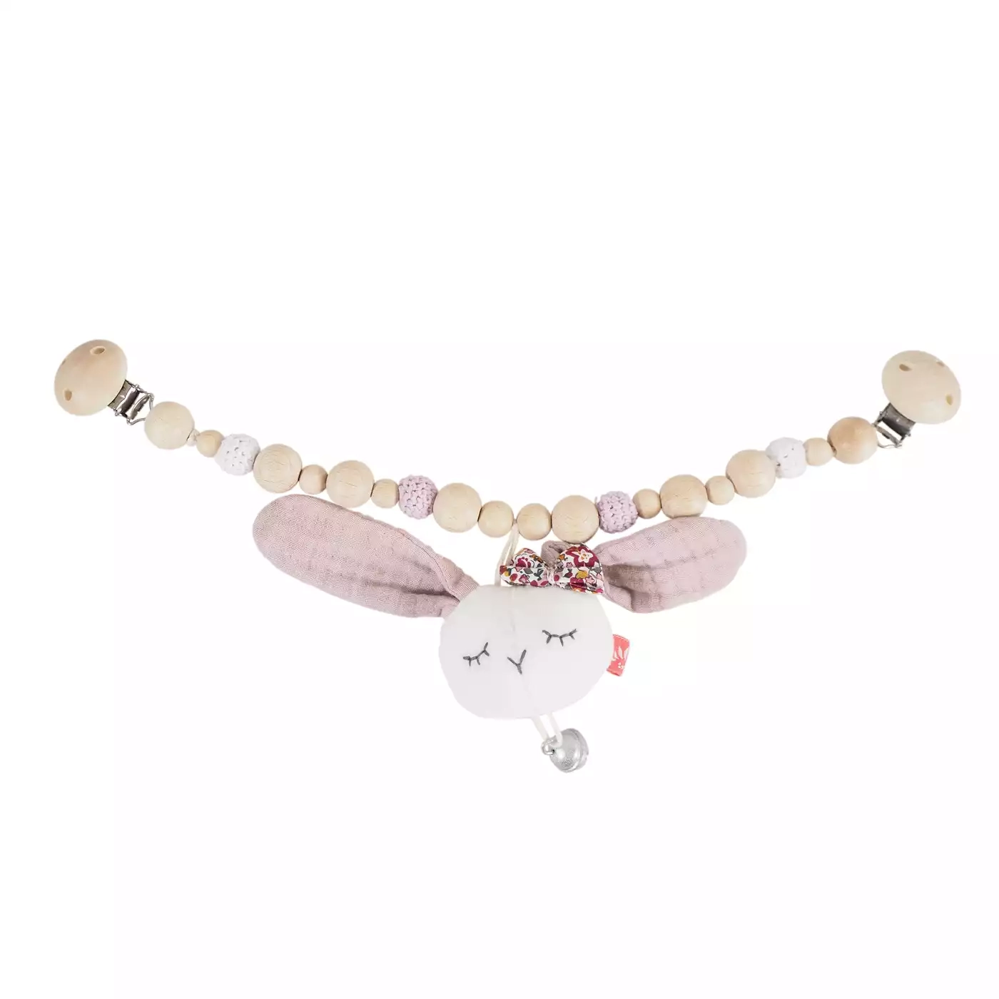 Kinderwagenketten, kikadu, Pink – Besonderheit: einfach zu befestigen