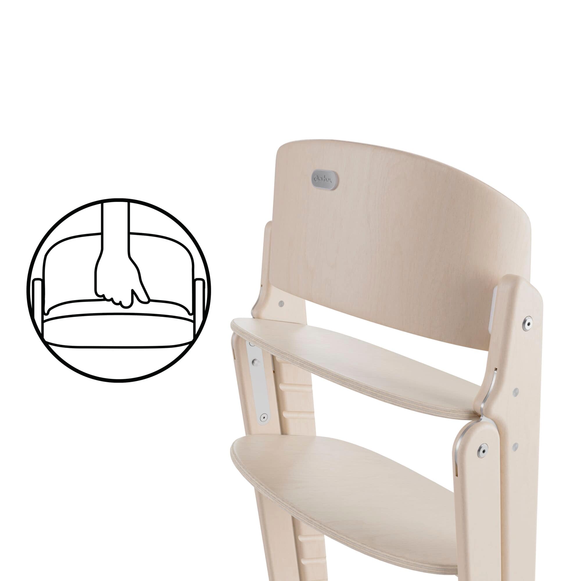 Treppenhochstühle, cybex, Beige – Produktansicht