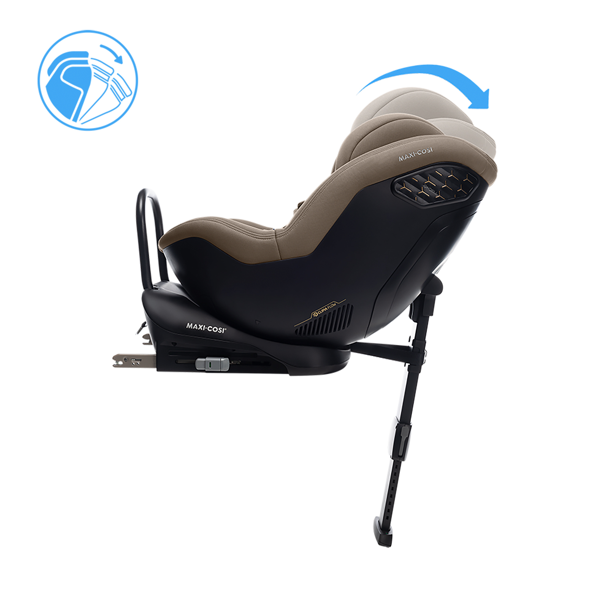Reboarder 0-18 kg, Gruppe 0+/1, MAXI-COSI Premium, Beige – Produktansicht