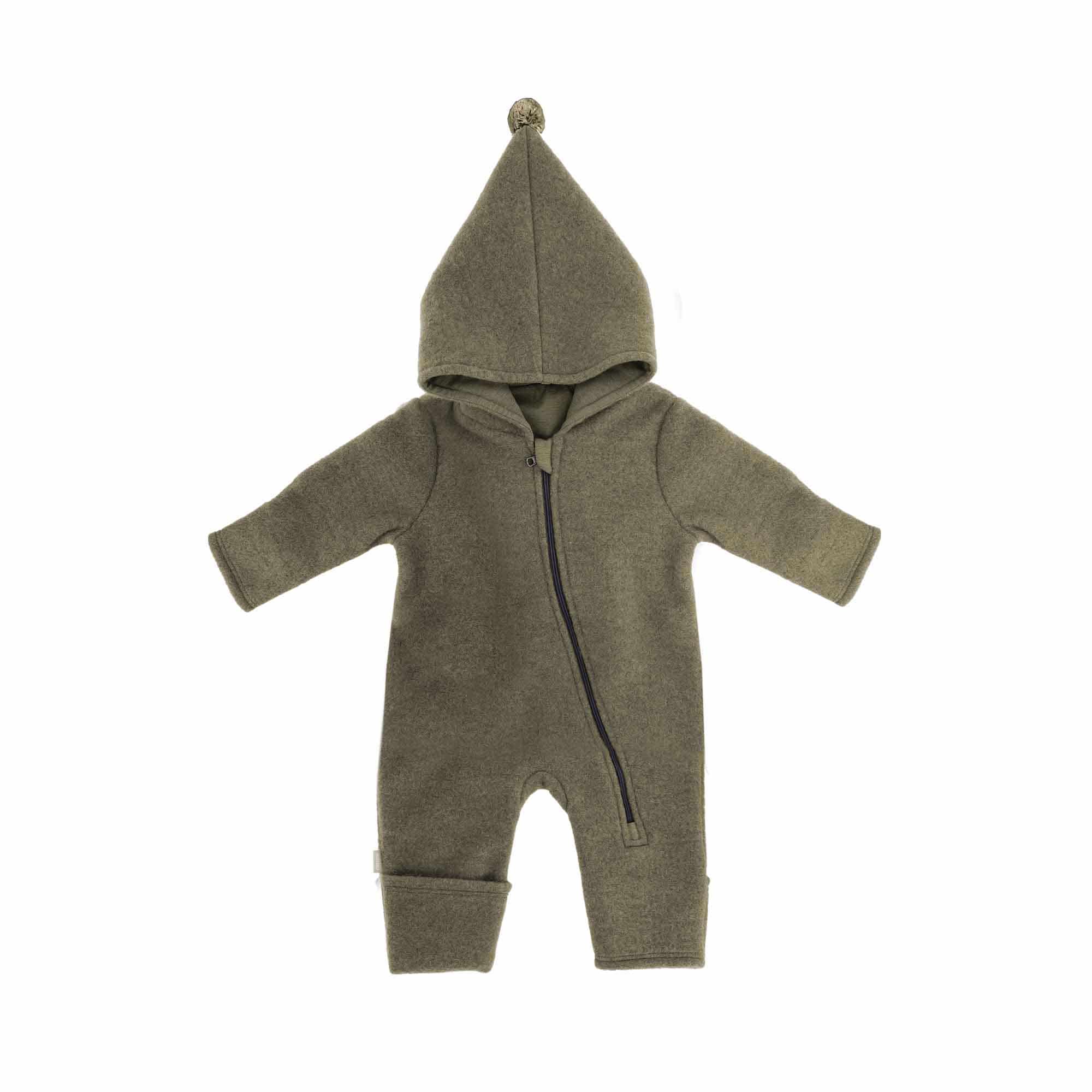 Fleece Overalls, MaxiMo, Grün – Produktansicht