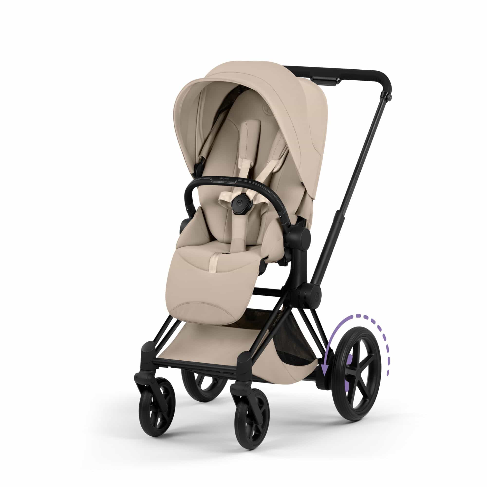 Kombi-Kinderwagen, cybex PLATINUM, Beige – Produktansicht