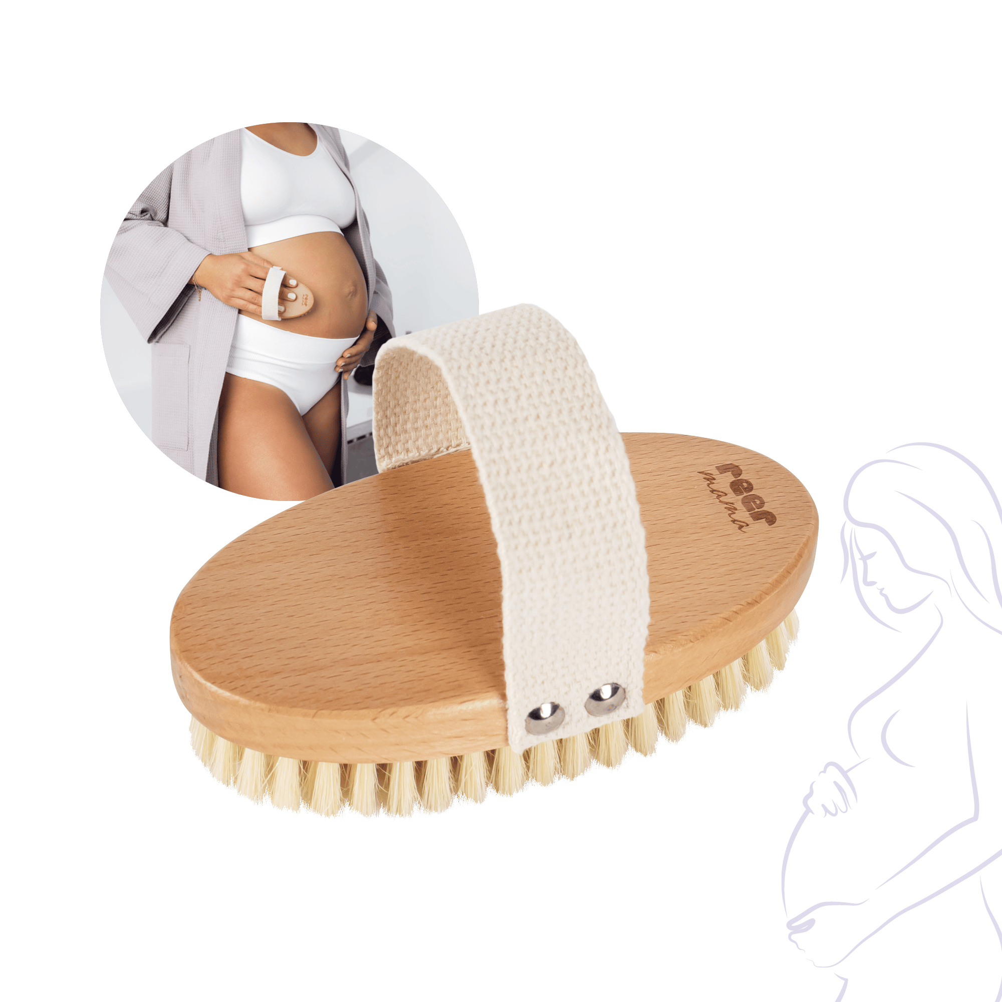 MamiZeit, reer mama, Braun – Produktansicht