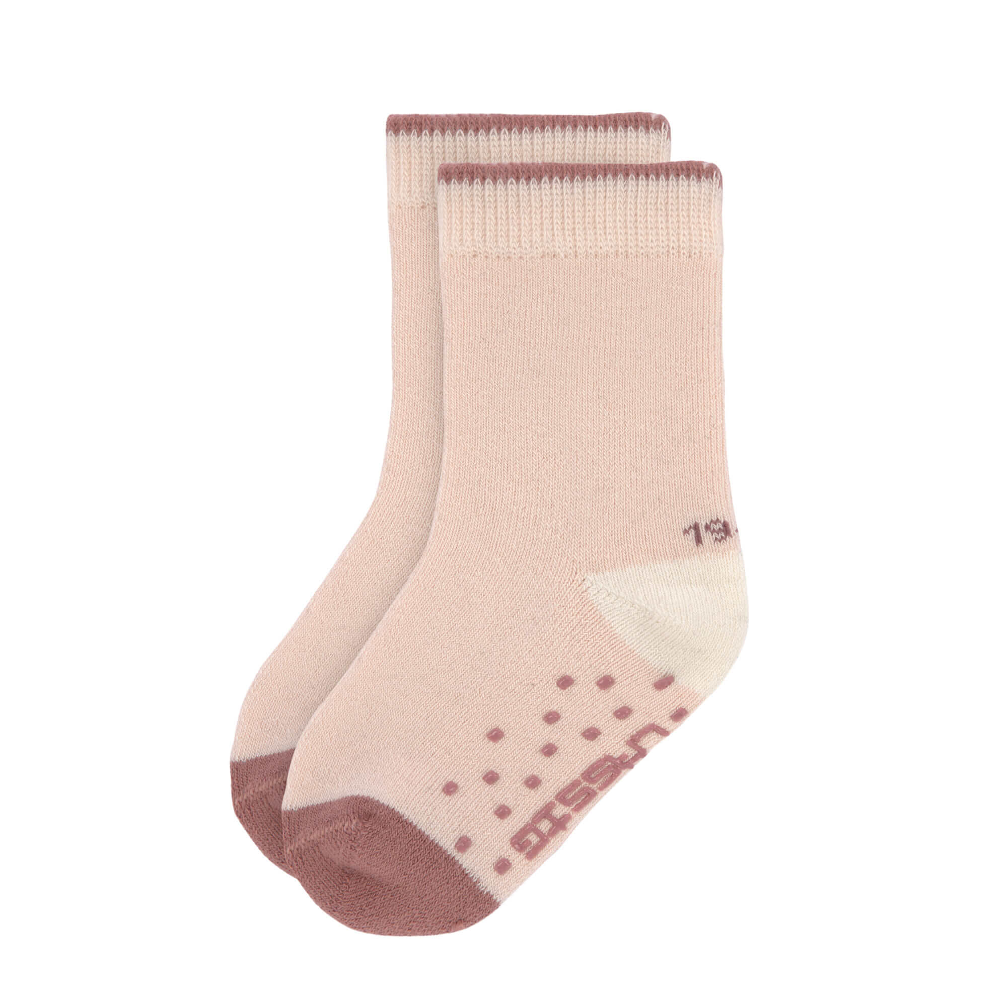 Socken & Strumpfhosen, LÄSSIG, Weiß – Besonderheit: mit speziellen Antirutsch-Noppen aus Silikon