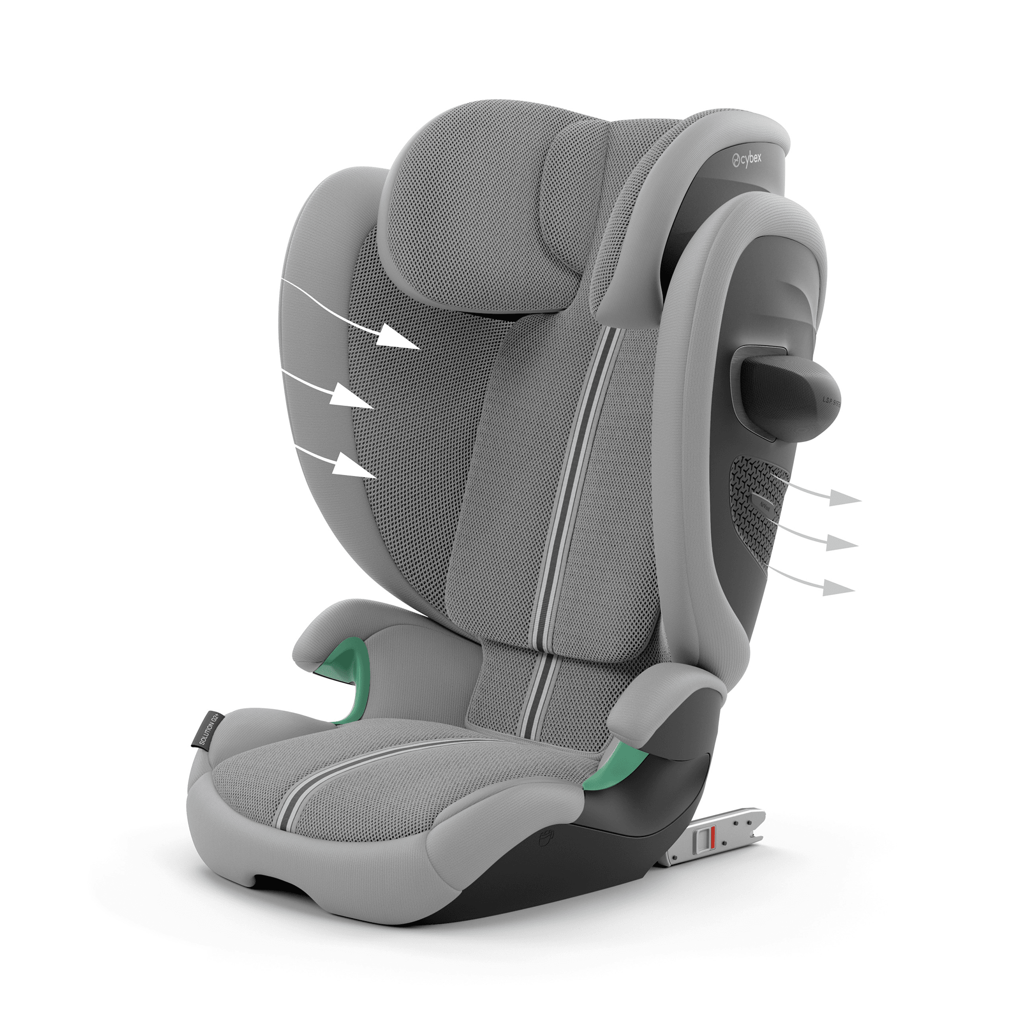 Kindersitze 15-36 kg, Gruppe 2/3, cybex, Grau – Produktansicht