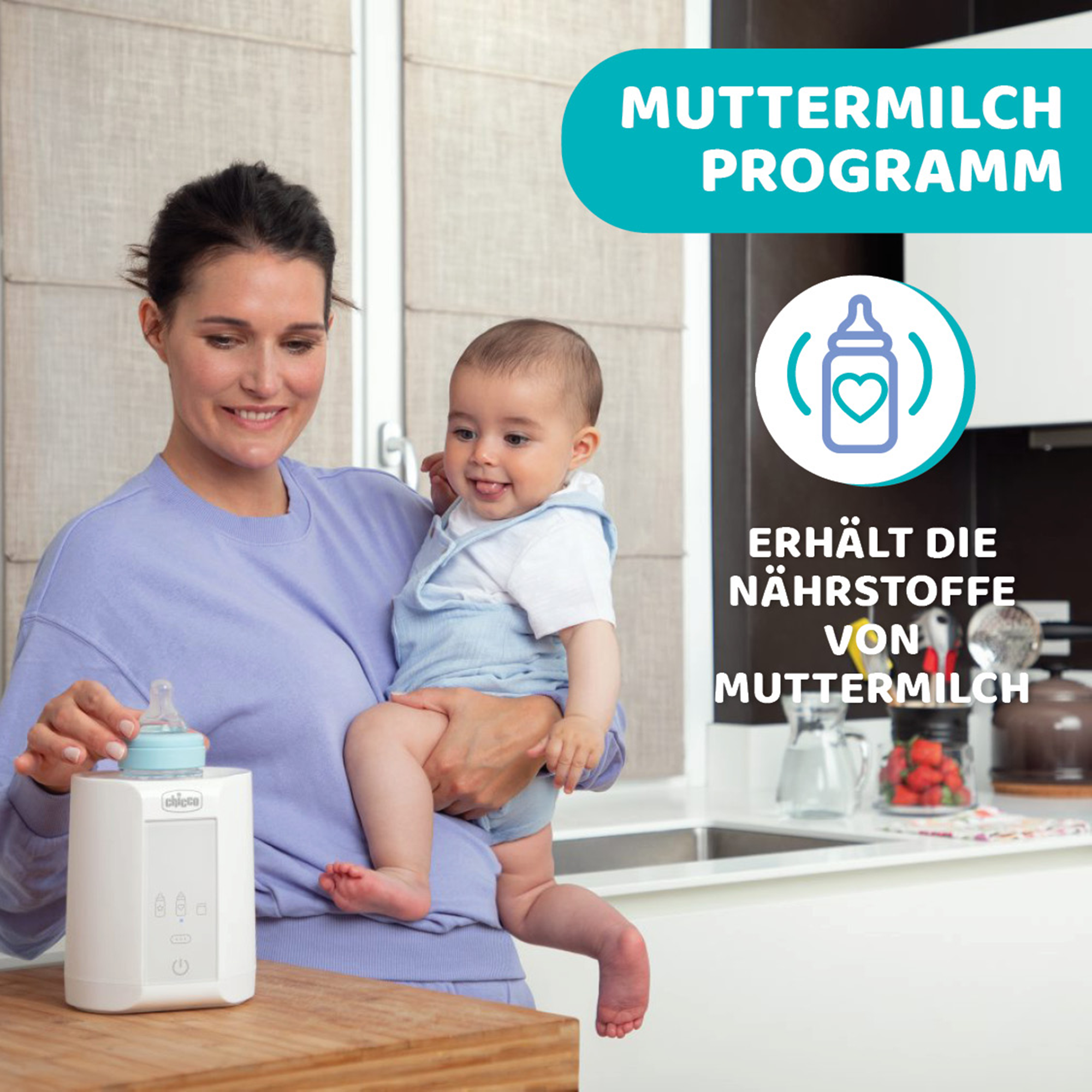 Babykostwärmer, chicco, Weiß – Produktansicht
