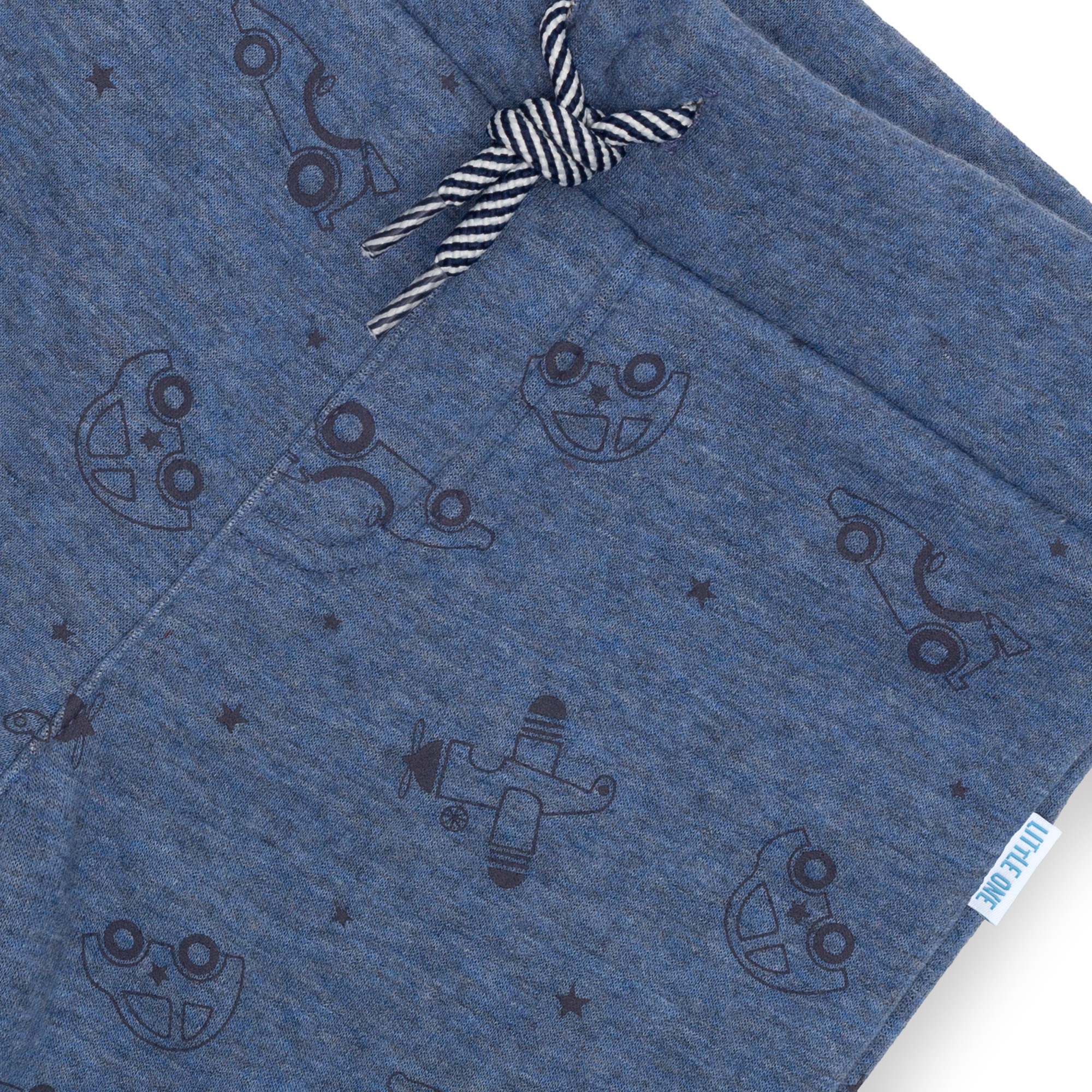 Jogginghosen, LITTLE ONE, Blau – Produktansicht