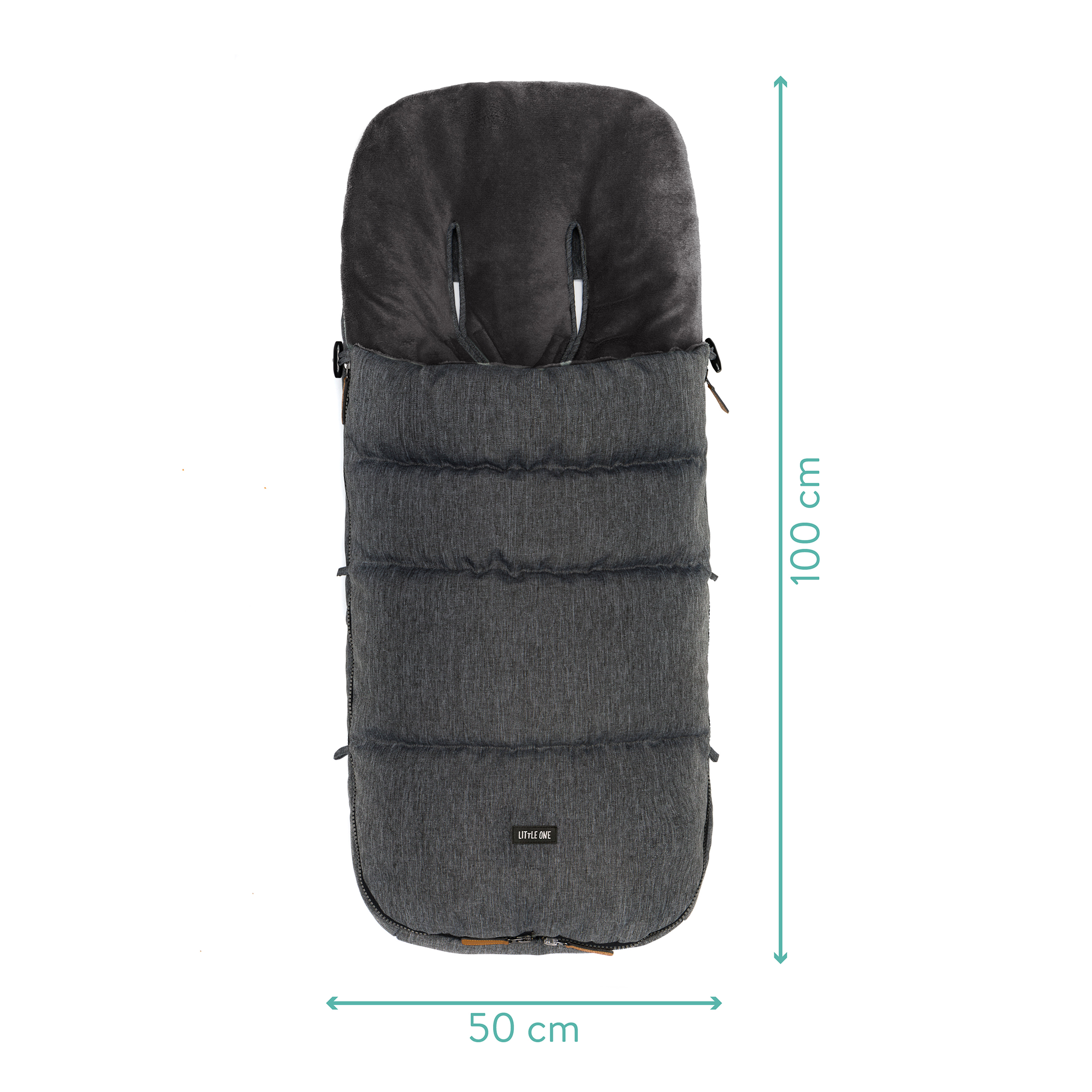 Fußsäcke & Decken, LITTLE ONE, Grau – Produktansicht