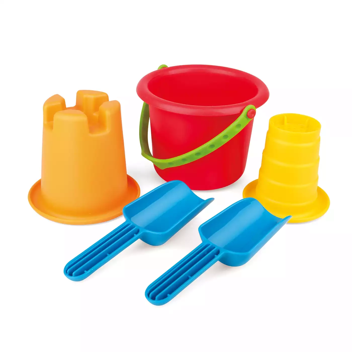 Sandspielzeug, Hape, Mehrfarbig – Besonderheit: verschiedene Farben und Formen