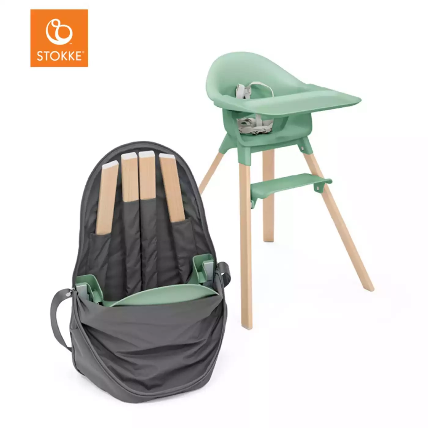 Hochstuhl Zubehör, STOKKE, Grau – Produktansicht