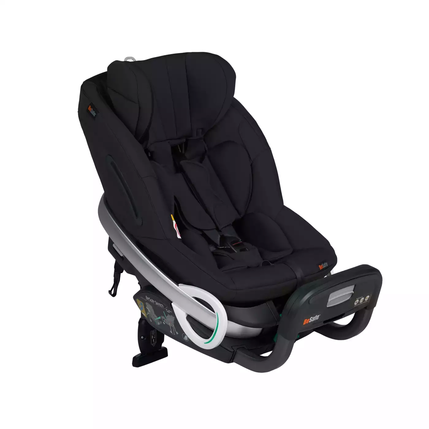 Kindersitze 9-36 kg, Gruppe 1/2/3, BeSafe, Schwarz – Besonderheit: Reboarder von BeSafe für ein Maximum an Sicherheit