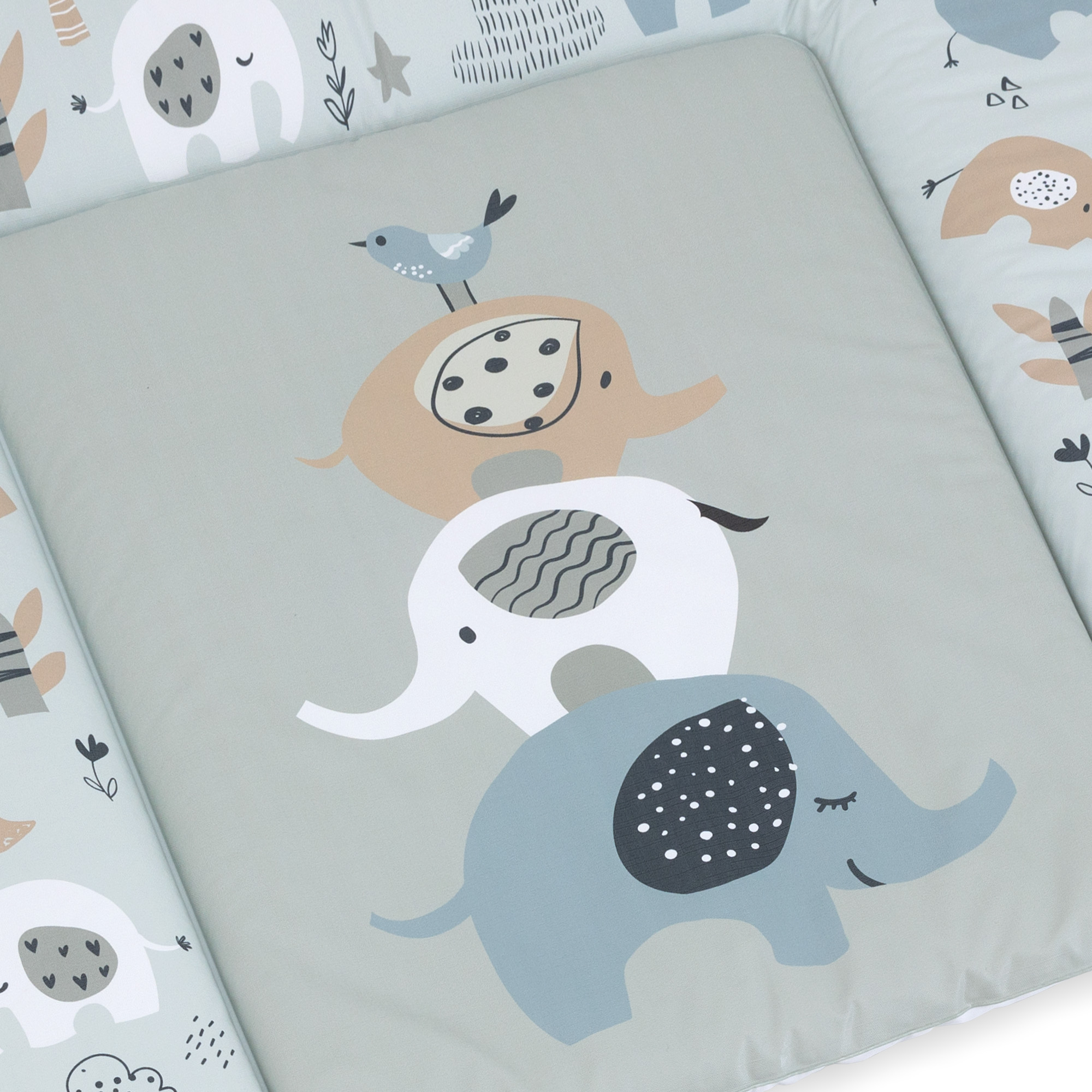 Wickelunterlagen, LITTLE ONE, Grau – Produktansicht