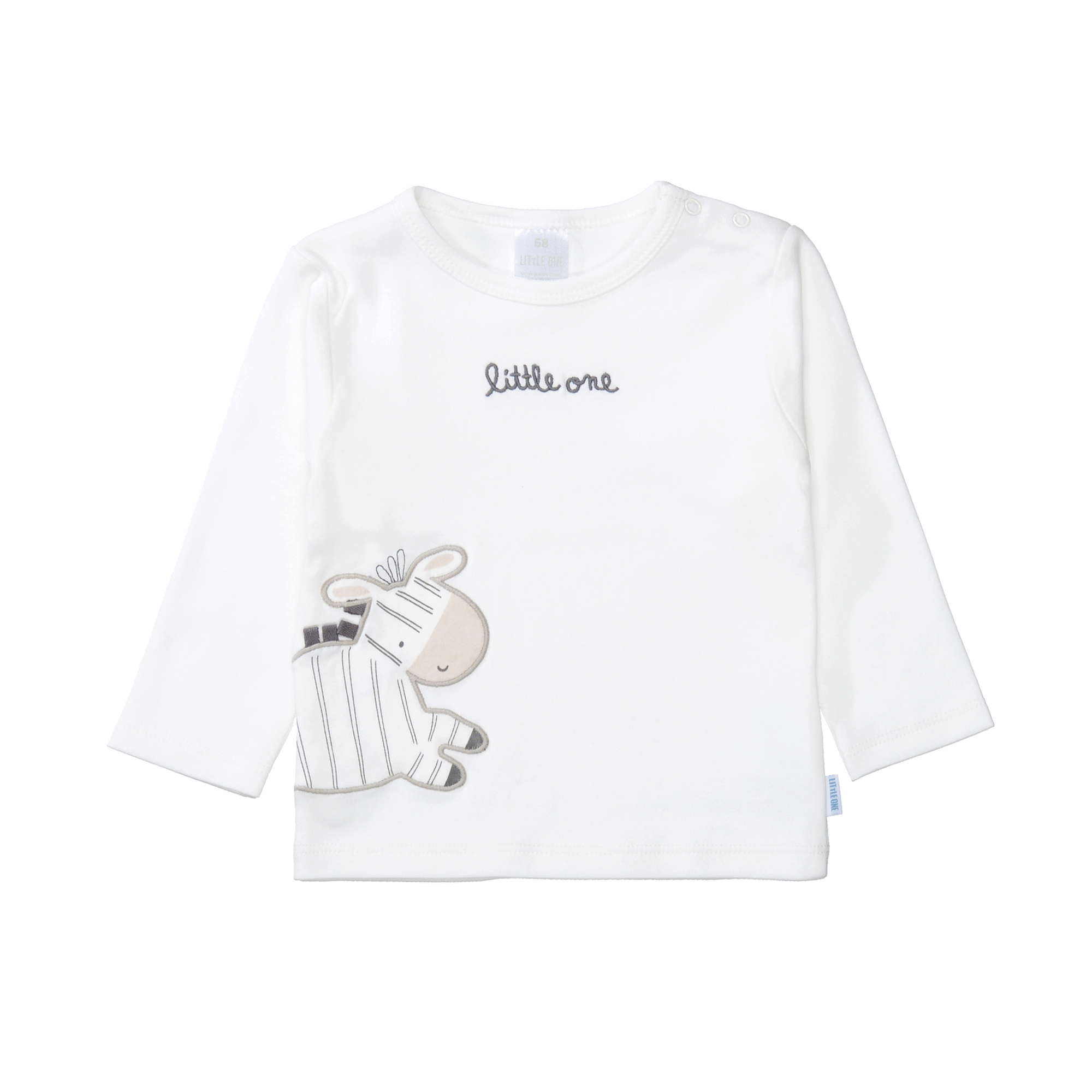 Langarmshirts, LITTLE ONE, Weiß – Produktansicht