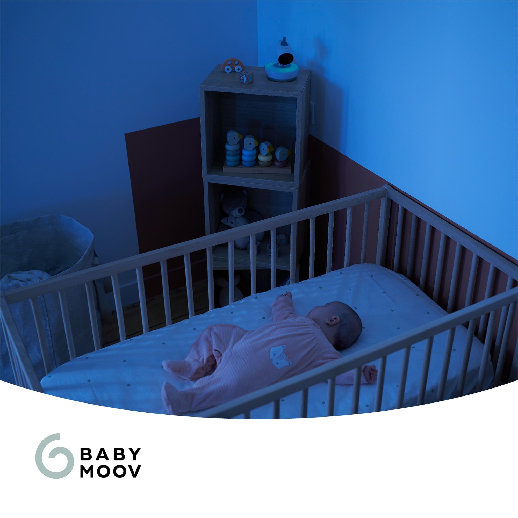 Video Babyphone, babymoov, Weiß – Produktansicht