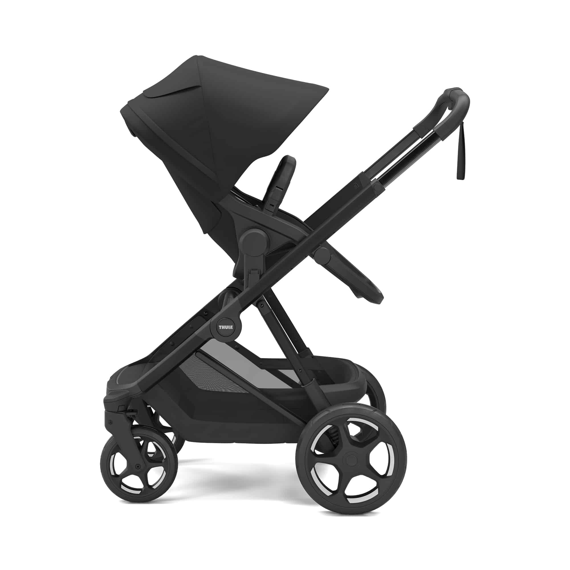 Kombi-Kinderwagen, THULE, Schwarz – Produktansicht