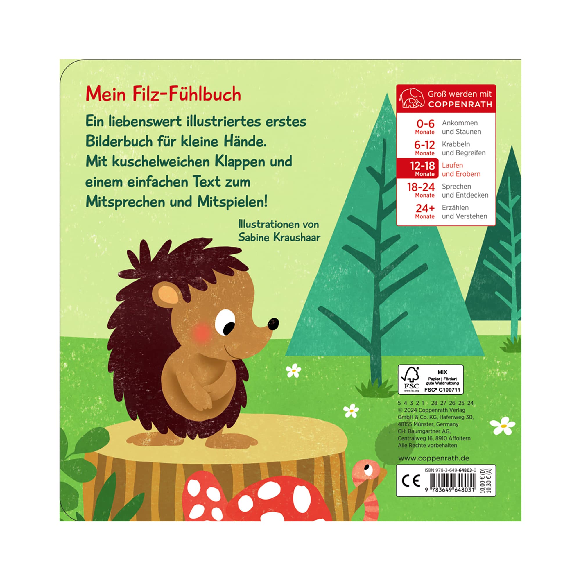 Fühlbücher, COPPENRATH, Grün – Produktansicht