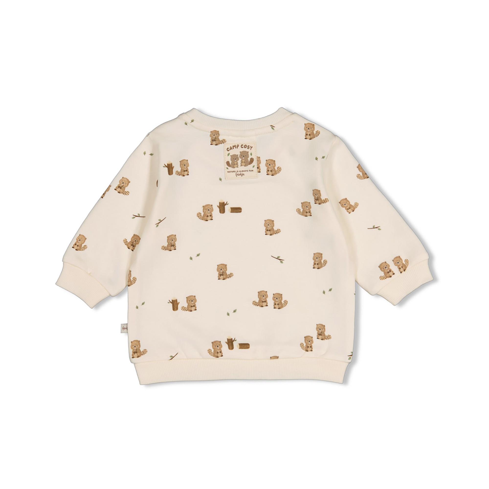 Pullover & Sweatshirts, FEETJE, Beige – Besonderheit: aus 96% Baumwolle