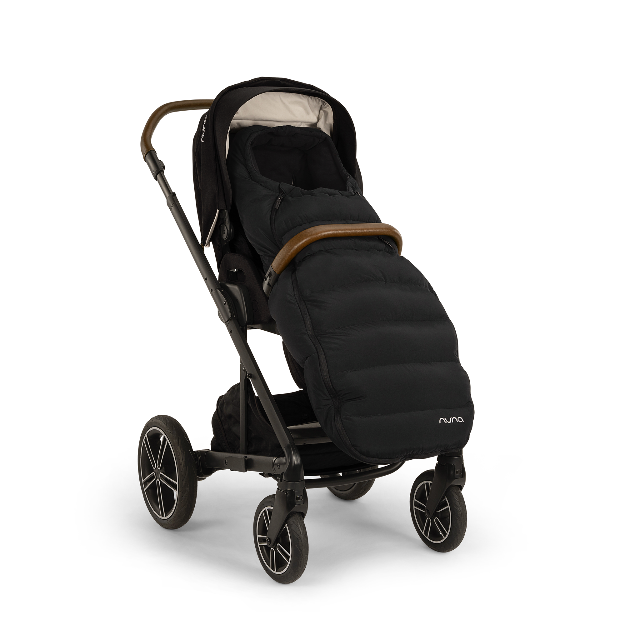 Fußsäcke & Decken, nuna, Schwarz – Produktansicht