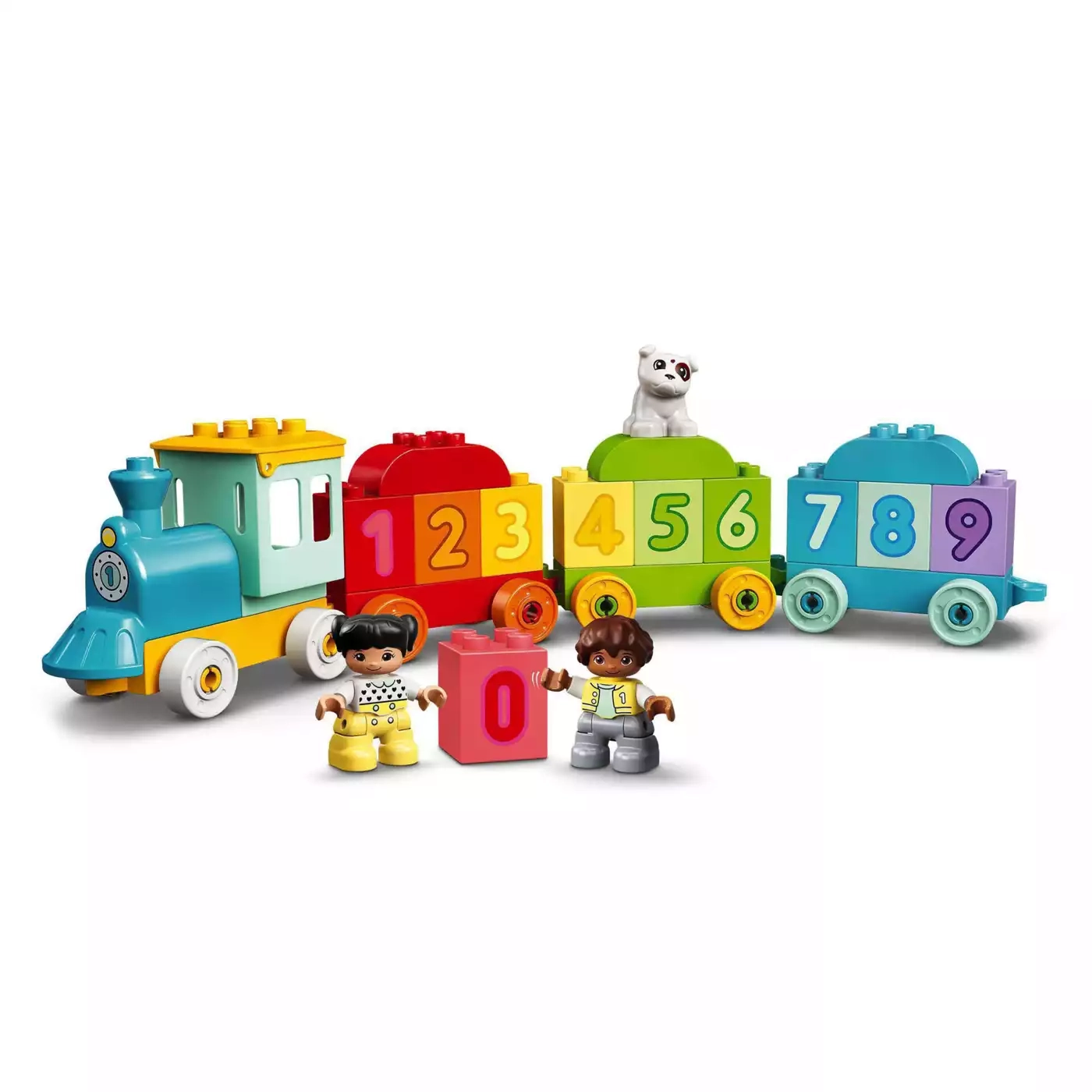 Konstruktionsspielzeug, LEGO duplo, Mehrfarbig – Produktansicht