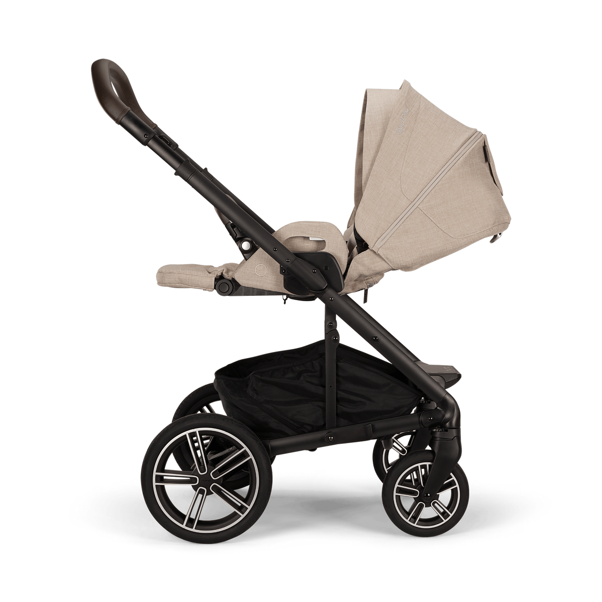 Kombi-Kinderwagen, nuna, Beige – Produktansicht
