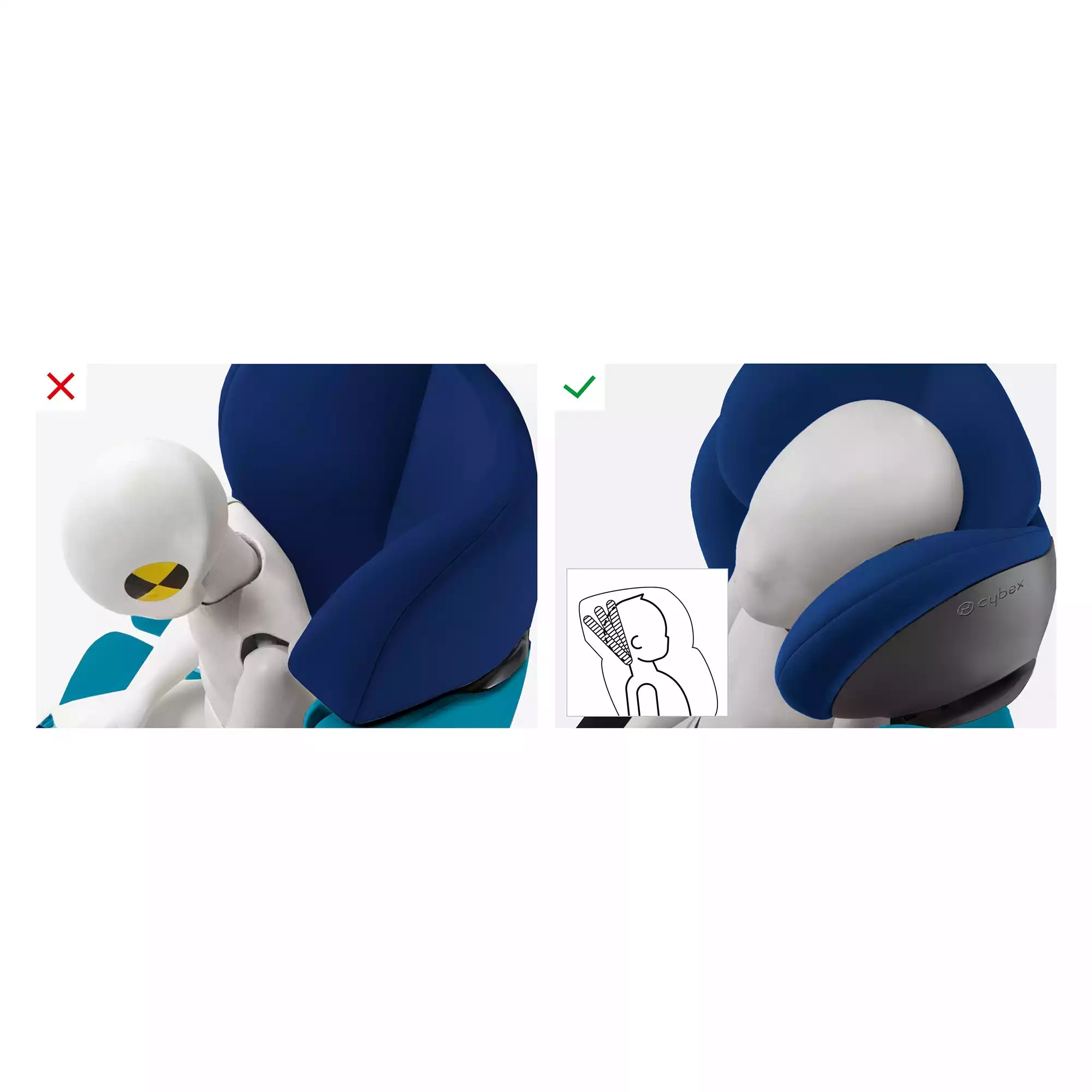 Kindersitze 15-36 kg, Gruppe 2/3, cybex – Produktansicht