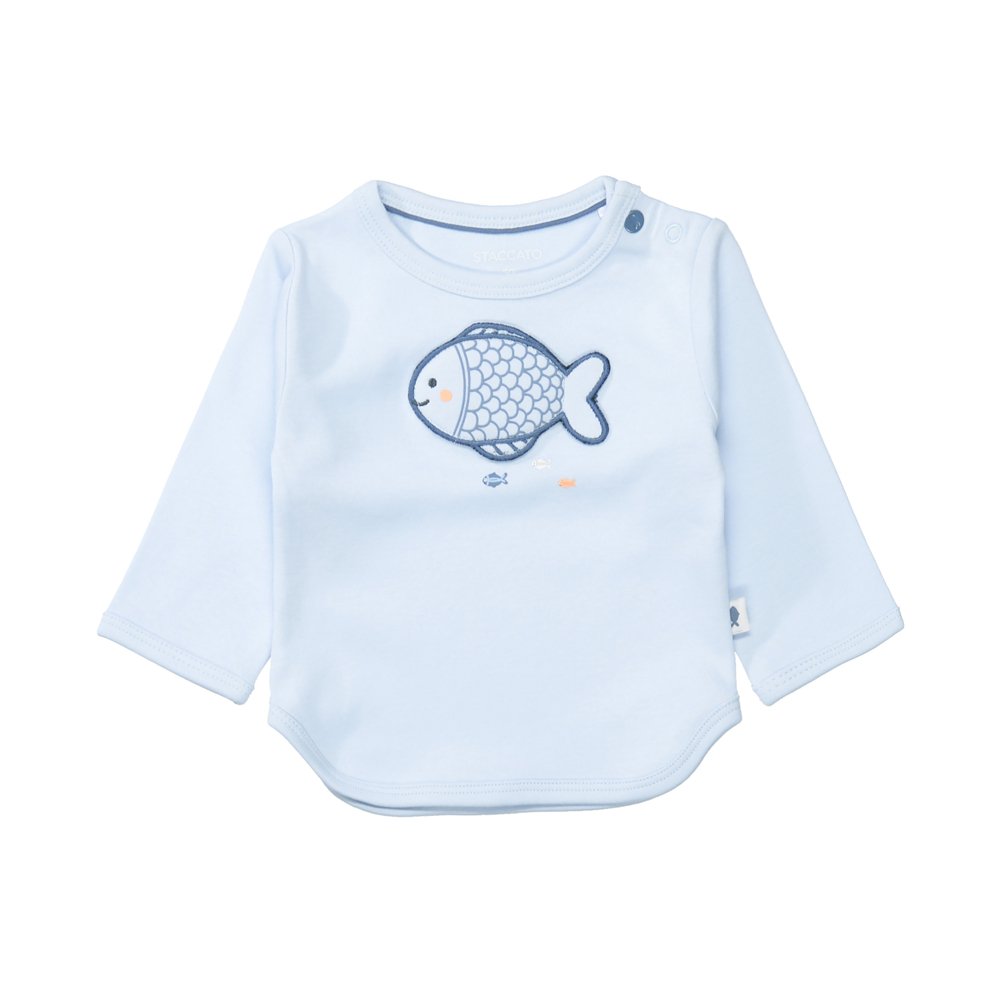 Langarmshirts, STACCATO, Blau – Produktansicht
